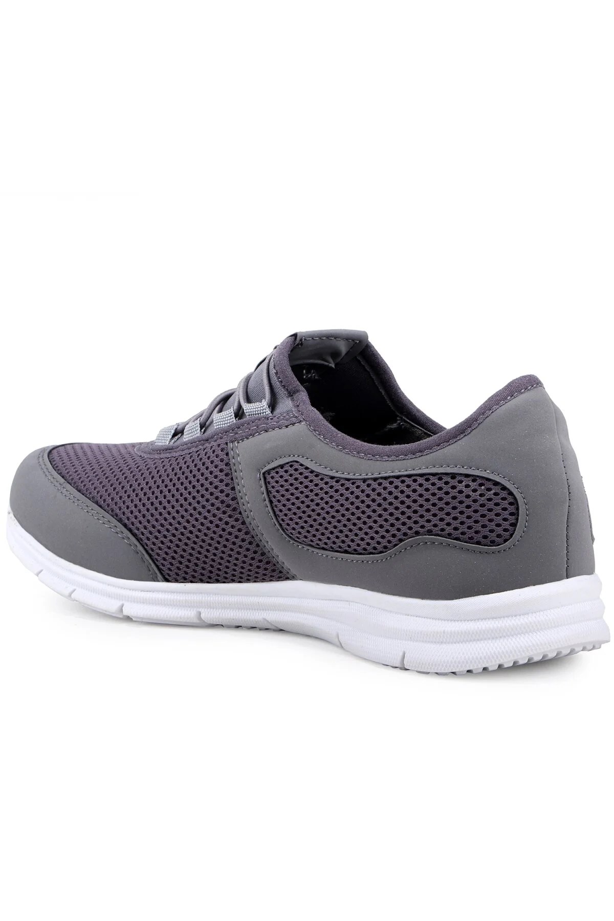 Kevın Füme Beyaz Rahat Taban Günlük Yürüyüş Koşu Erkek Sneaker Spor Ayakkabı KEVIN-5045 - Görsel 4