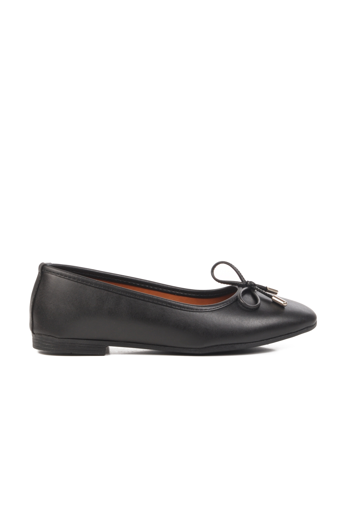 Aspor Siyah İnce Taban Hafif Kadın Babet - Görsel 2