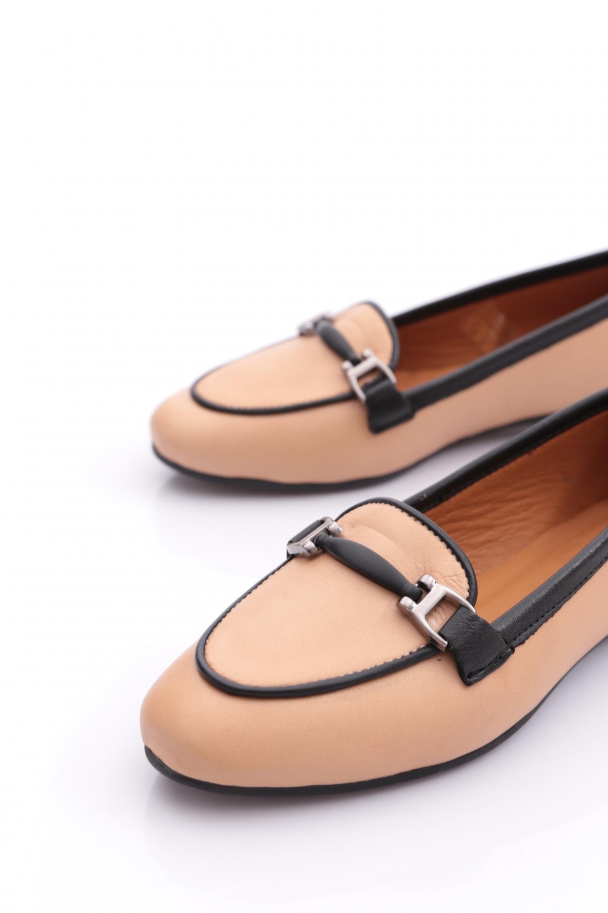 102-1 Kadin Demir Aksesuarli Babet - Görsel 5