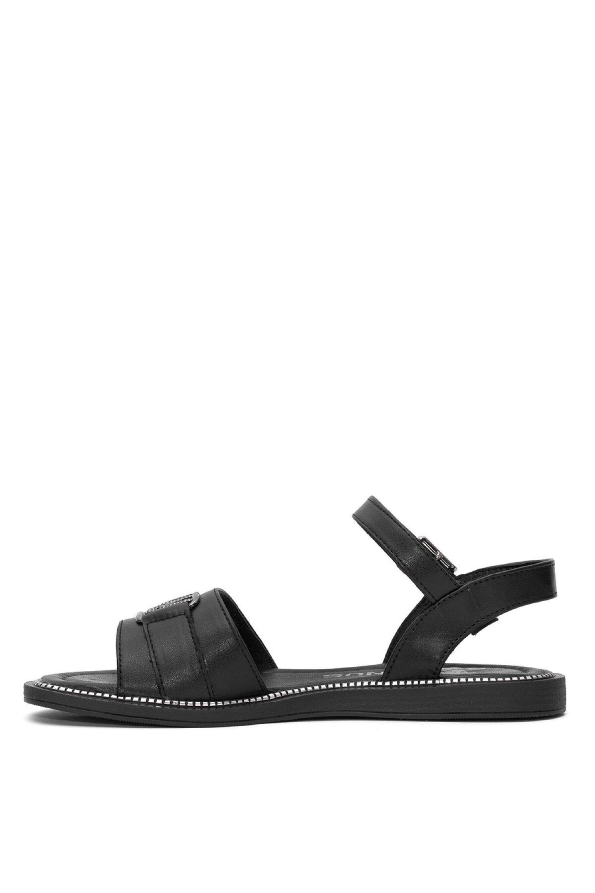 2512203Y Kadın Deri Sandalet - Görsel 4
