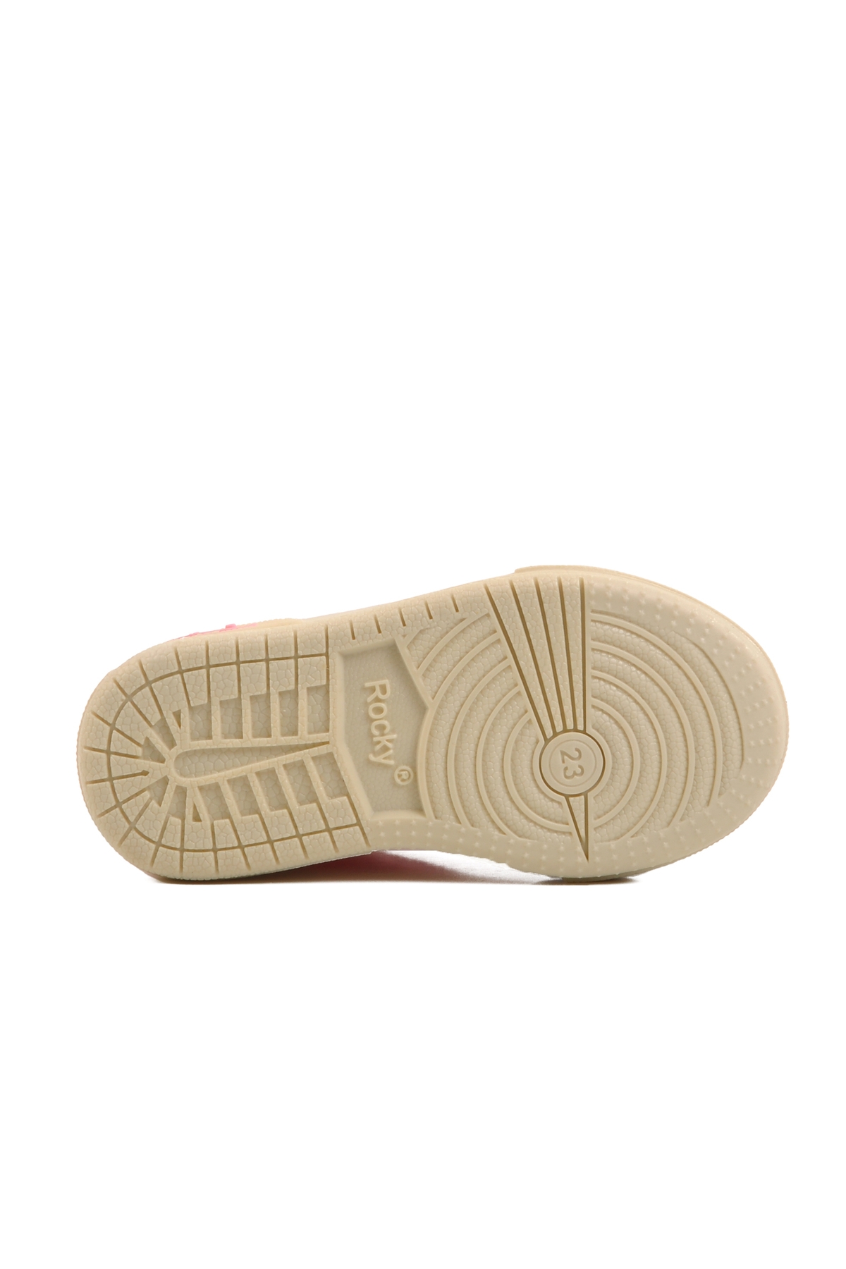 Aspor Pudra Keten Bilek Boy Cırtlı Kız Çocuk Sneaker - Görsel 6