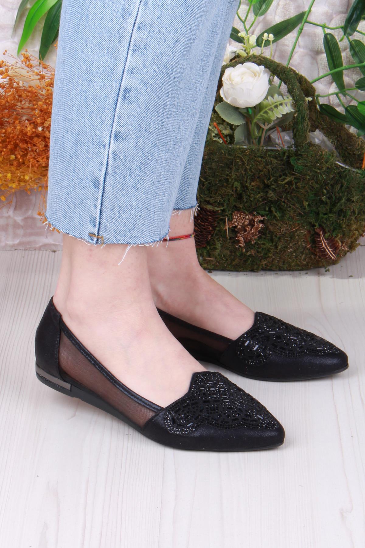 8568 Bocuklu Taşlı Yanları Tül Dügün Babeti Kadın Babet - Görsel 2