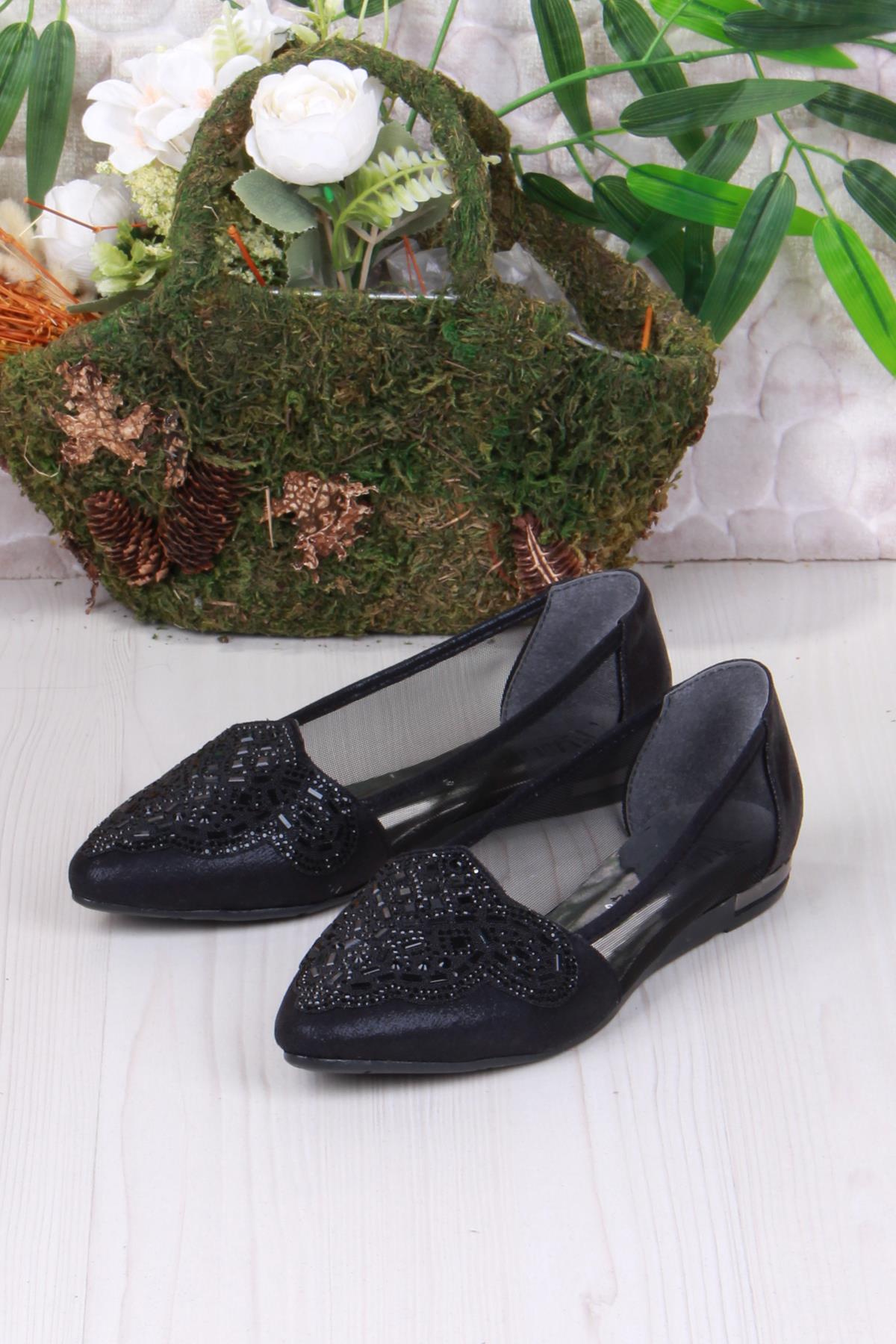 8568 Bocuklu Taşlı Yanları Tül Dügün Babeti Kadın Babet - Görsel 5