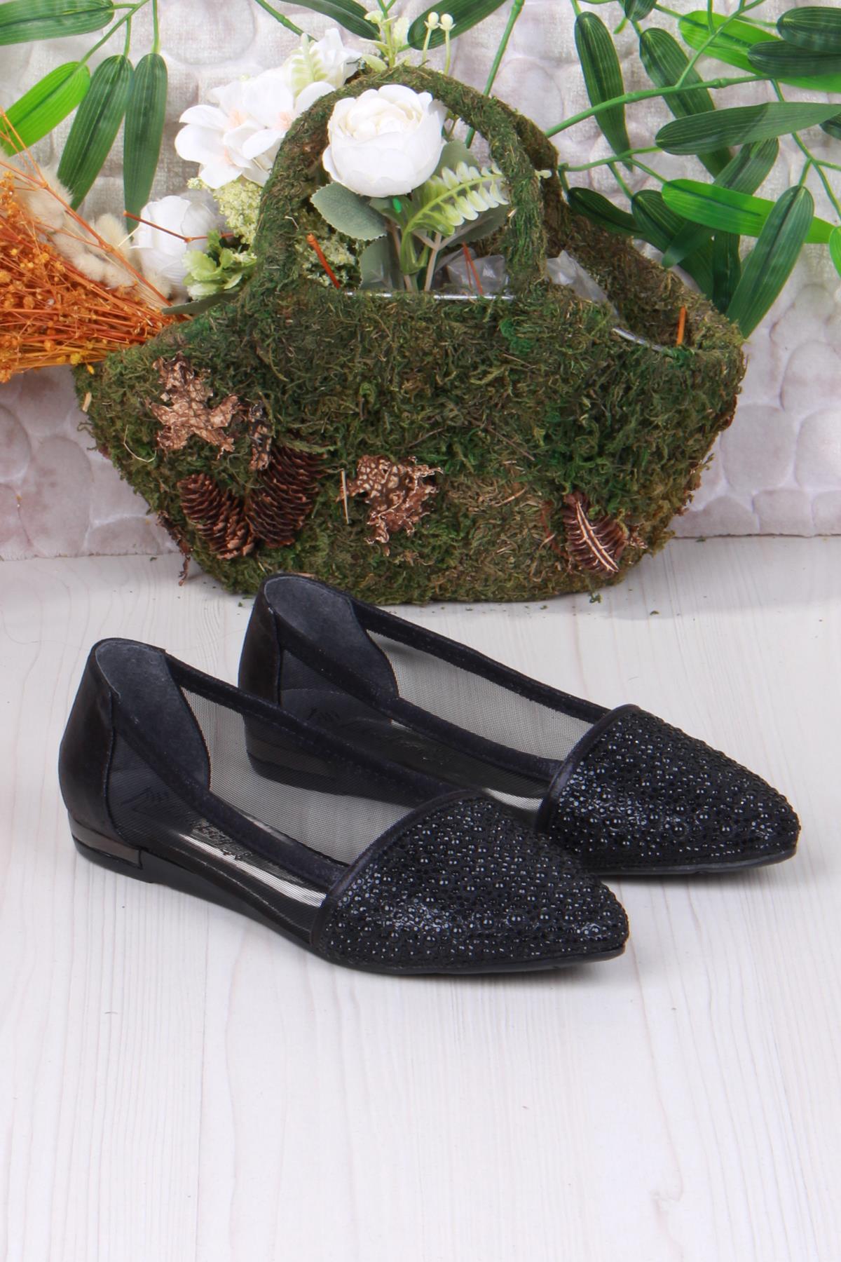 8567 Bocuklu Taşlı Yanları Tül Dügün Babeti Kadın Babet - Görsel 4