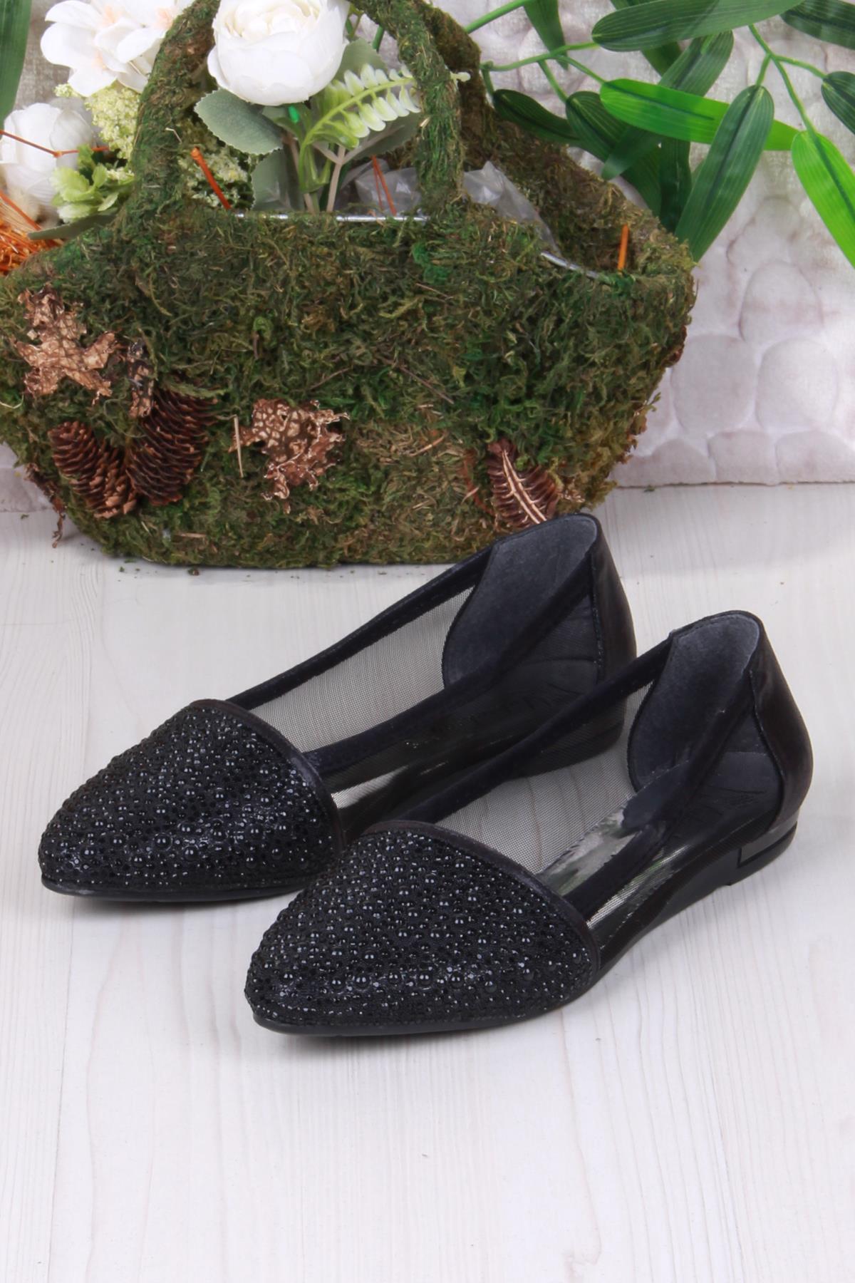 8567 Bocuklu Taşlı Yanları Tül Dügün Babeti Kadın Babet - Görsel 5