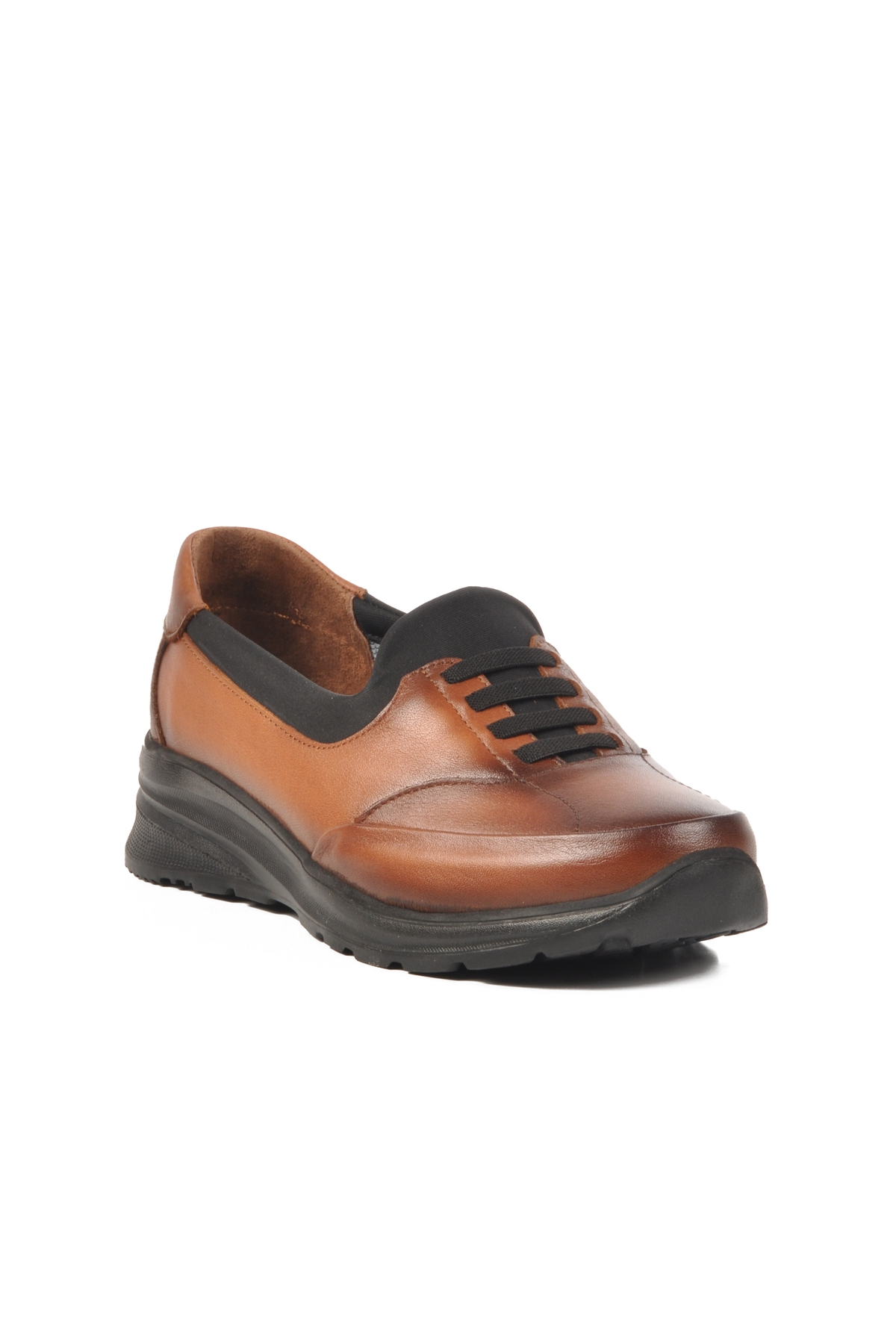 Taba Hakiki Deri Kadın Casual Ayakkabı 0044 Z - Görsel 4