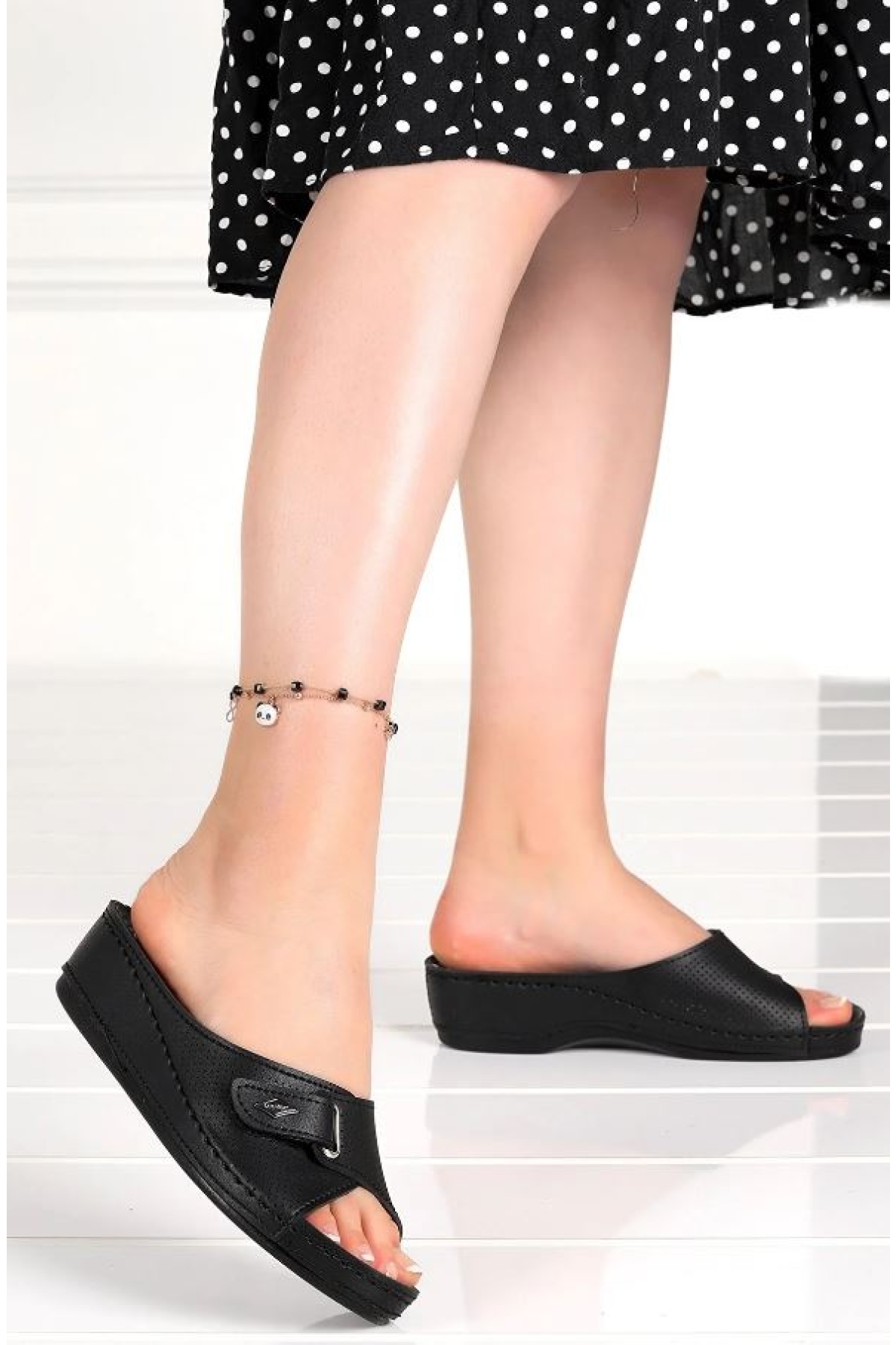 09-701 Ortopedik Kadın Terlik - Görsel 2