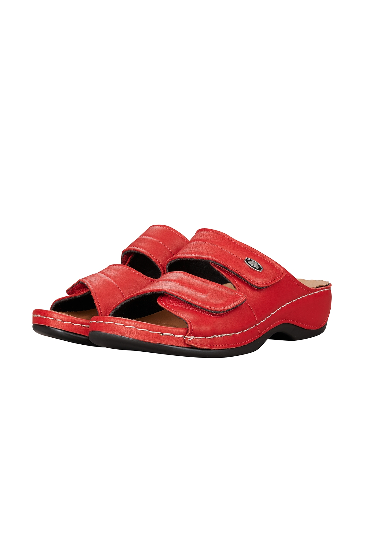 Gezer Kadın Ayarlanabilir Hakik Deri Terlik - Görsel 2