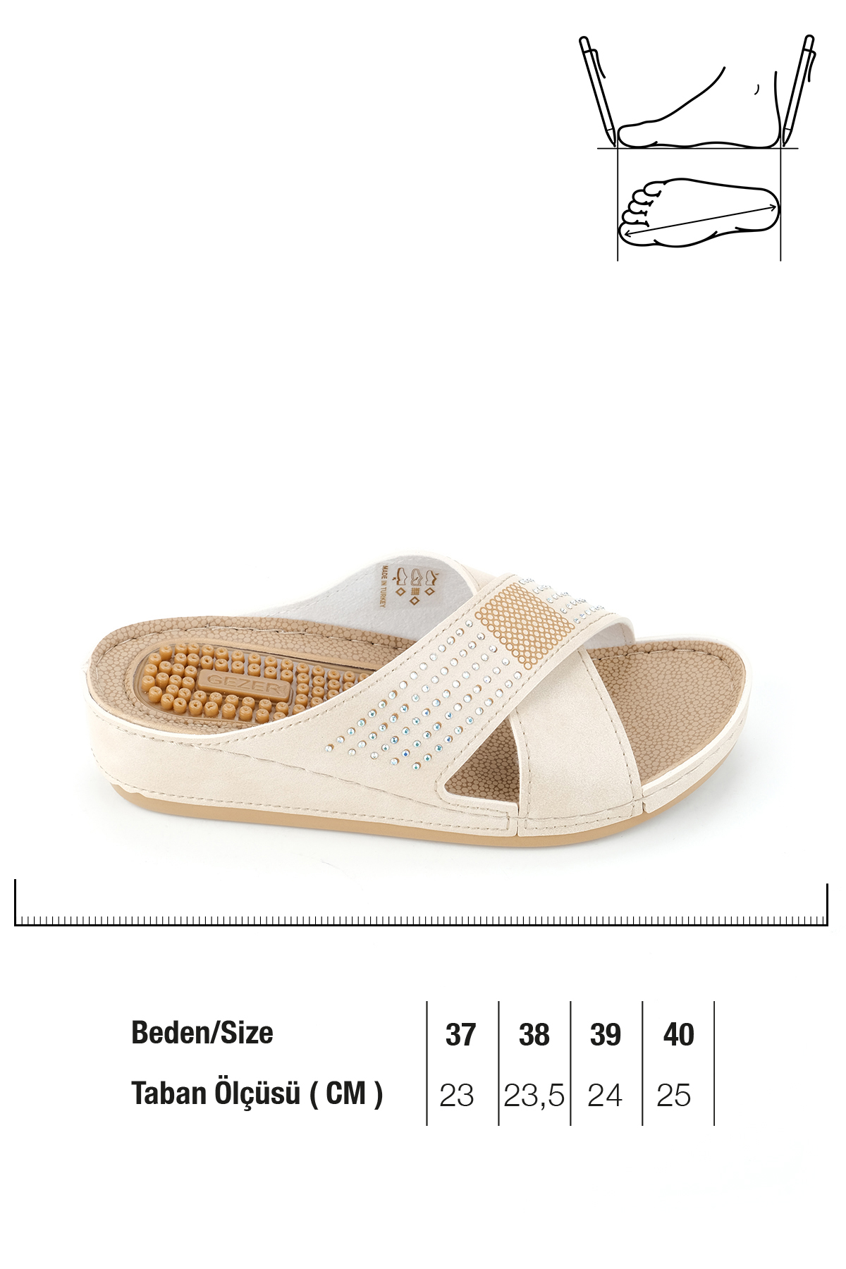 Yazlık Kadın Rahat Taban Günlük Terlik - Görsel 3