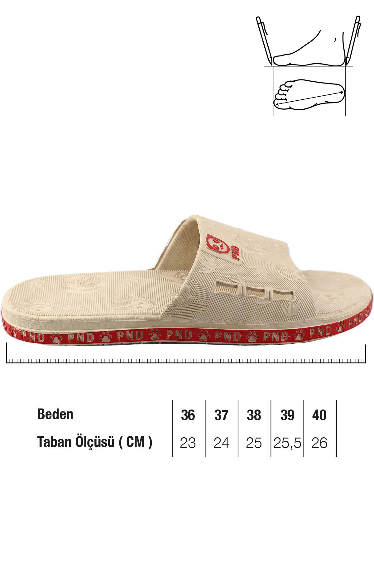 Yazlık Kaydırmaz Taban Kadın Terlik - Görsel 3