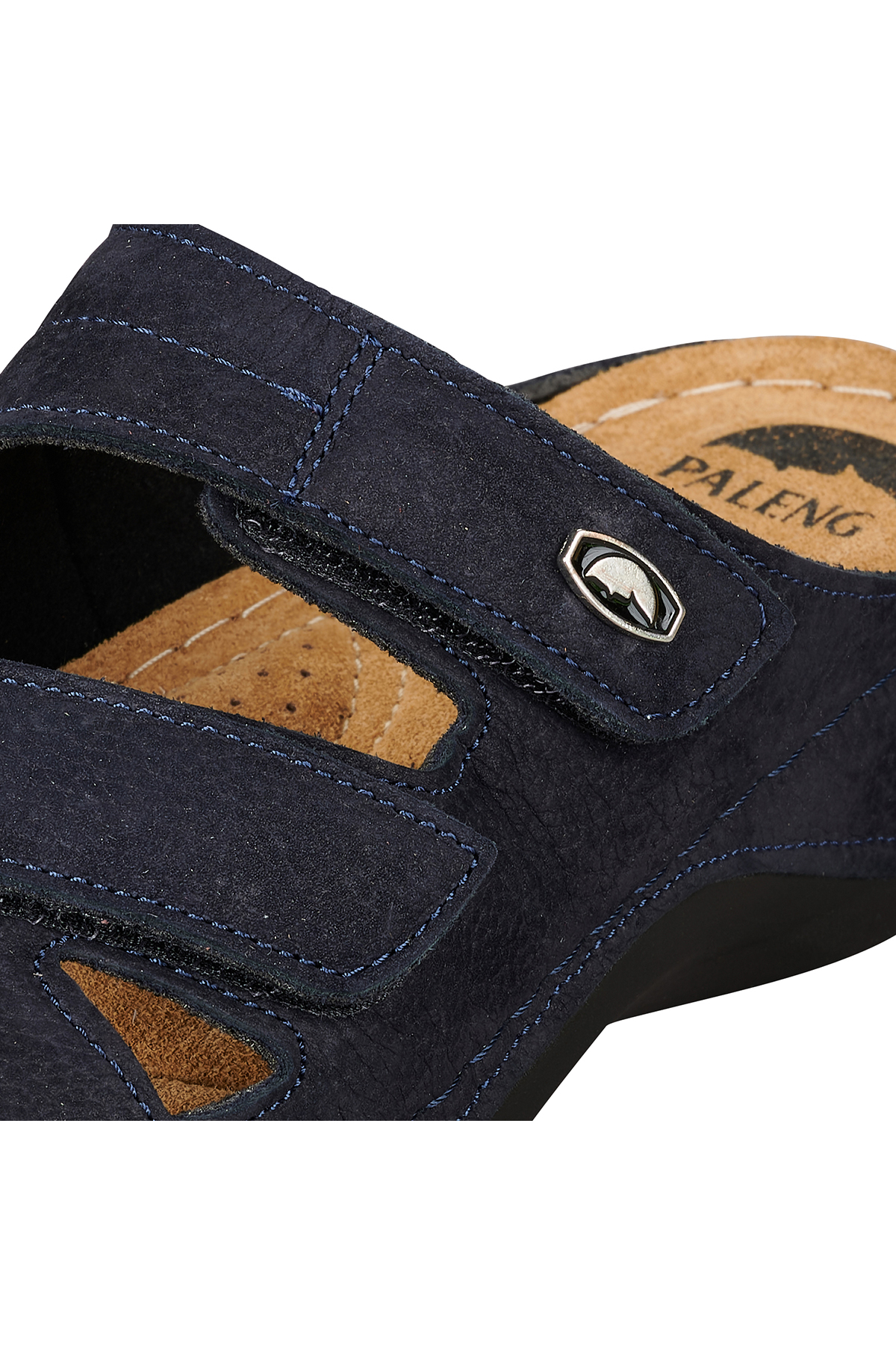 Gezer Kadın Ayarlanabilir Hakiki Deri Terlik - Görsel 4