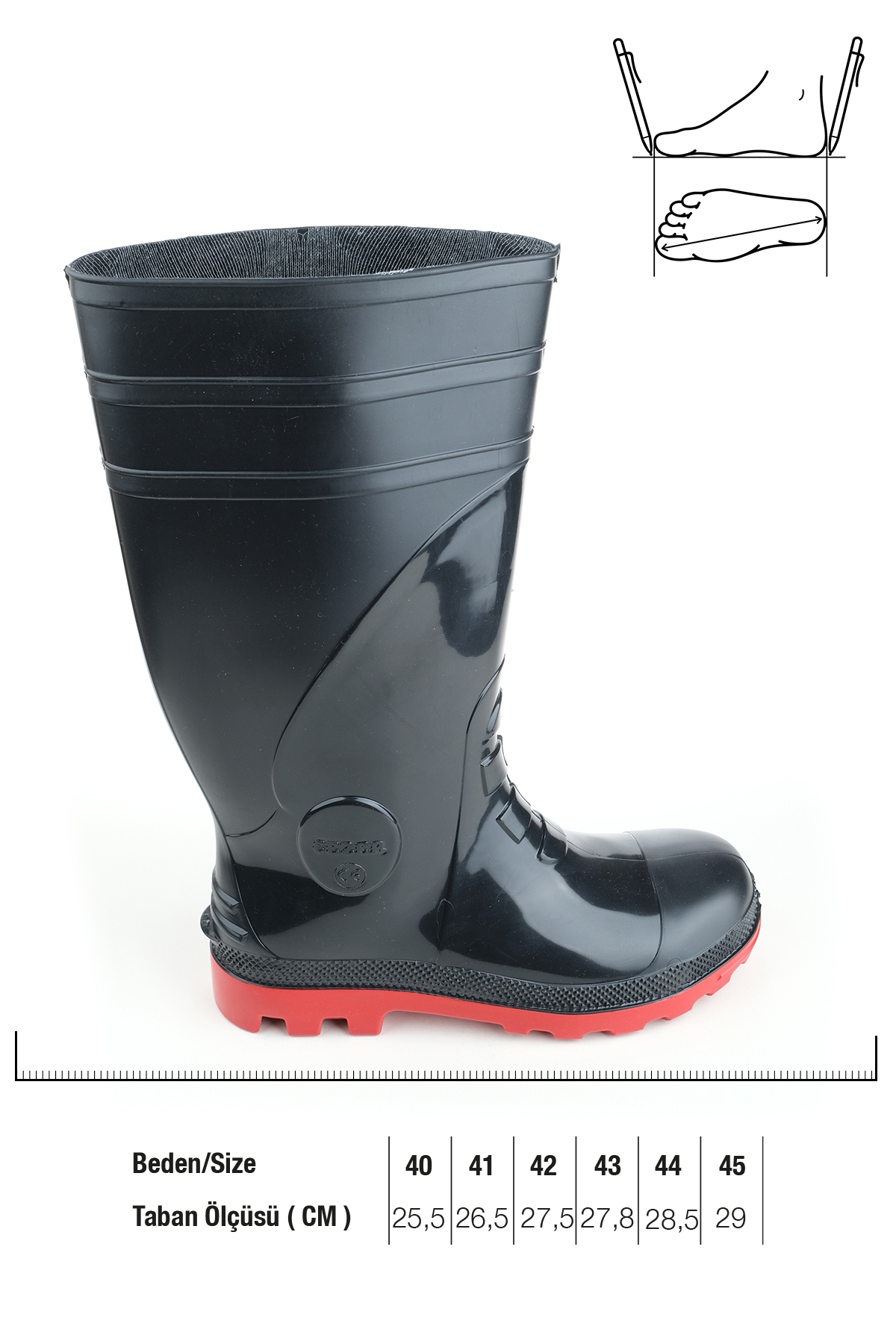 Kışlık Erkek Çelik Burun Çizme - Görsel 4