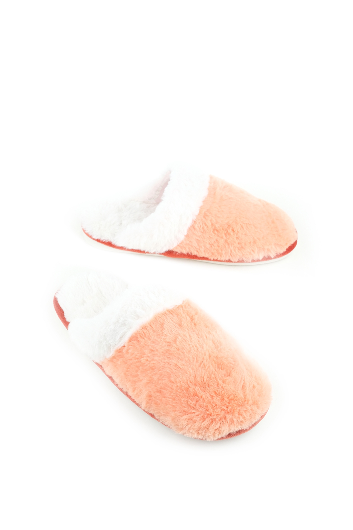 Kışlık Ev İçi Peluşlu Kadın Terlik - Görsel 2