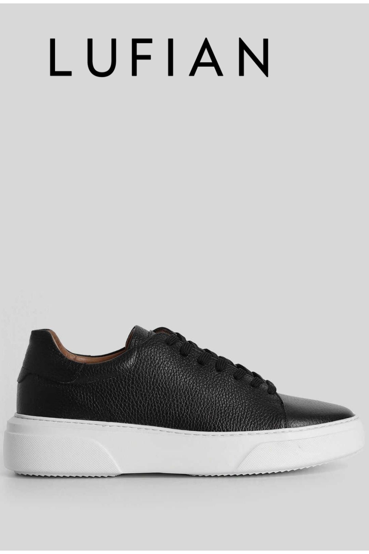 111230187 Tommy Casual Deri Erkek Sneaker Ayakkabı - Görsel 3