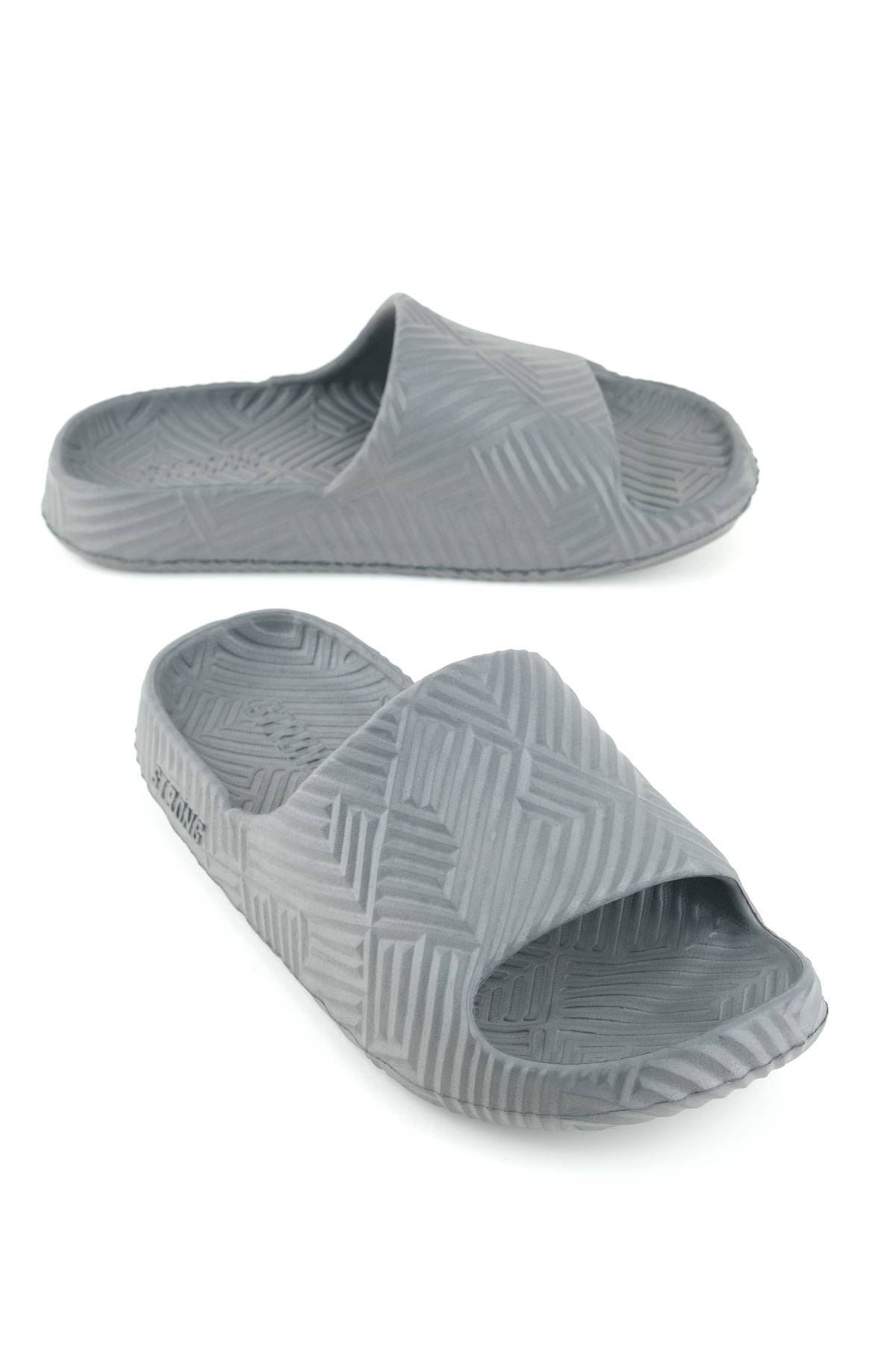 Erkek Yazlık Eva Ev Bahçe Banyo Esnek Islak Zemine Uygun Terlik - Görsel 2