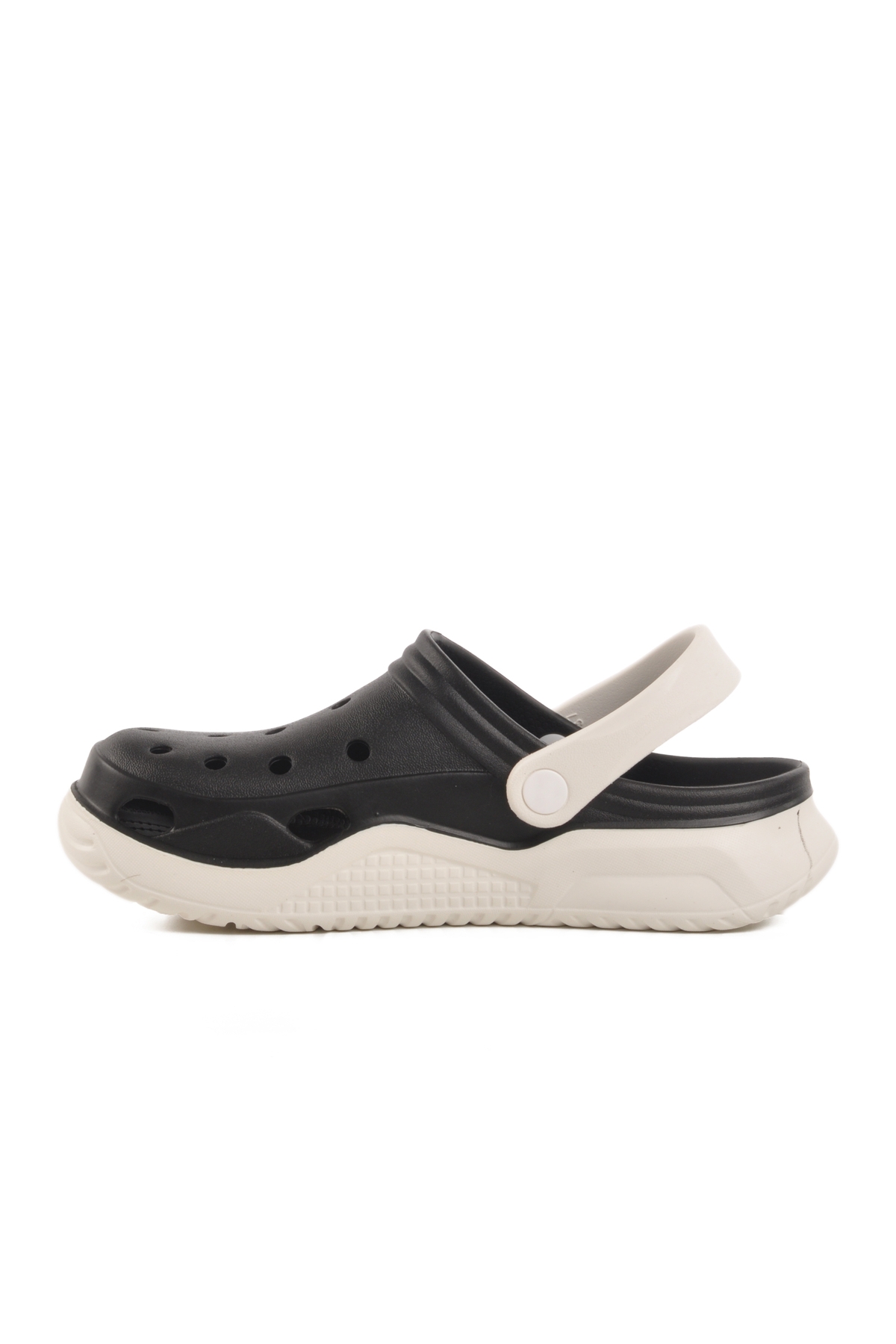 Aspor Siyah Hafif Eva Taban Unisex Sabo Terlik - Görsel 3