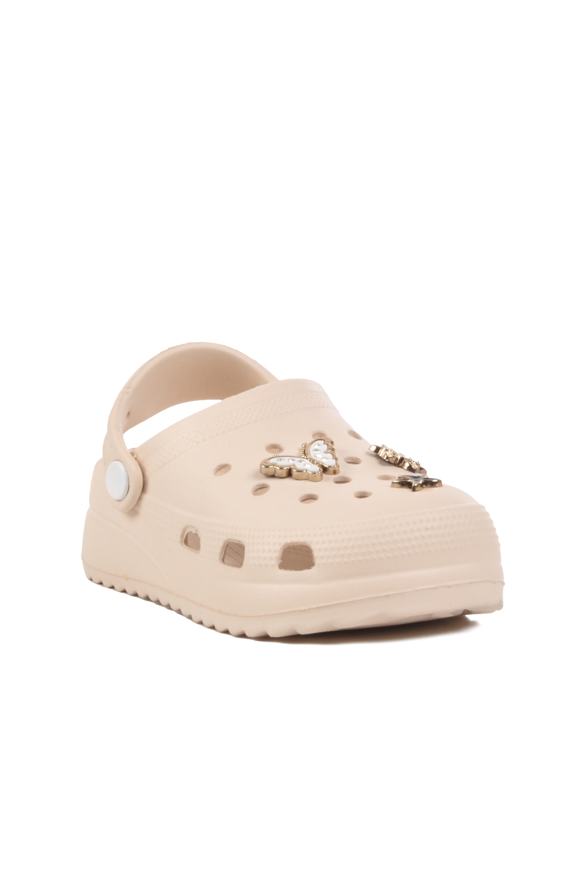 Aspor Ekru Hafif Kız Çocuk Sabo Terlik - Görsel 4