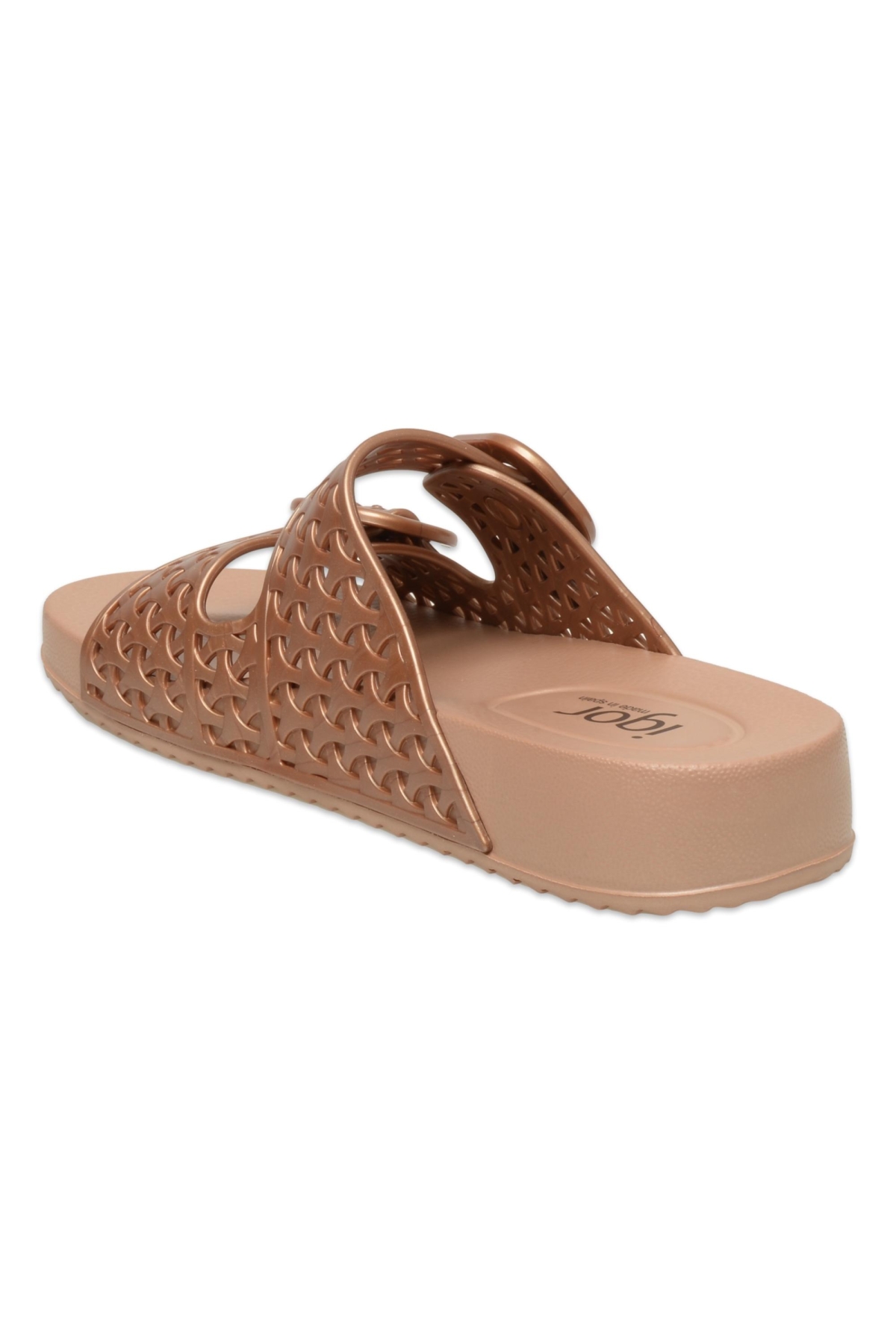 Bb339 Habana Fresh Metalic Bronz Kadın Terlik - Görsel 5