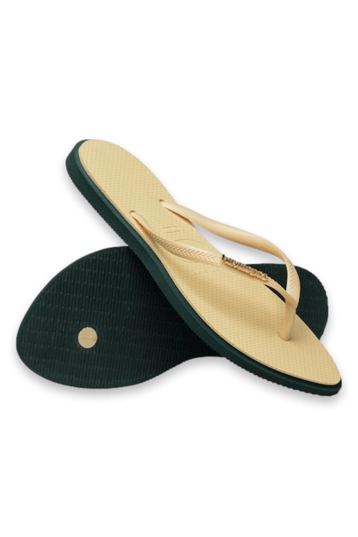 4149584 Sslim Point Parmak Arası Bej Kadın Terlik - Görsel 6