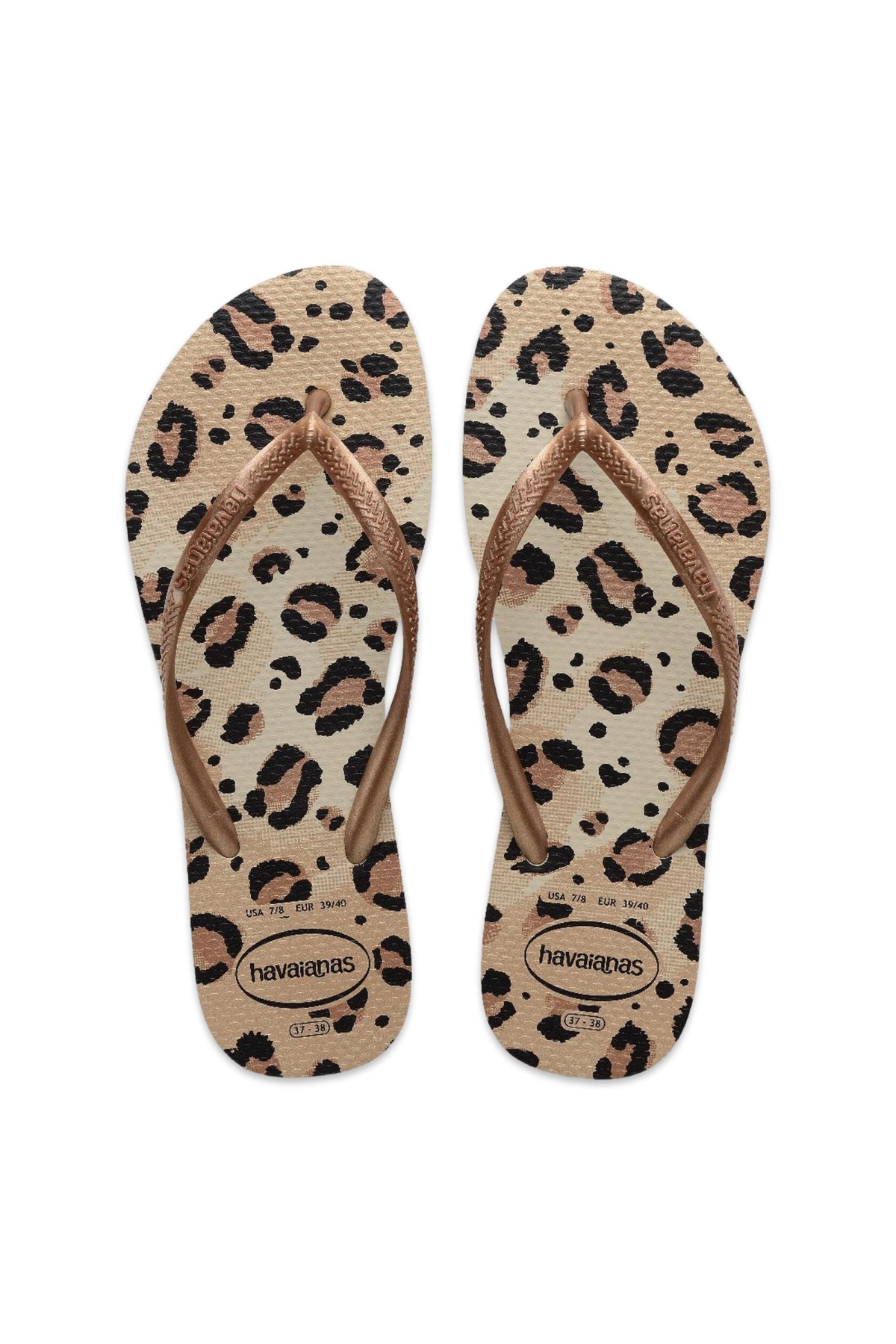 4103352 Slim Animals Parmak Arası Bej Kadın Terlik - Görsel 3