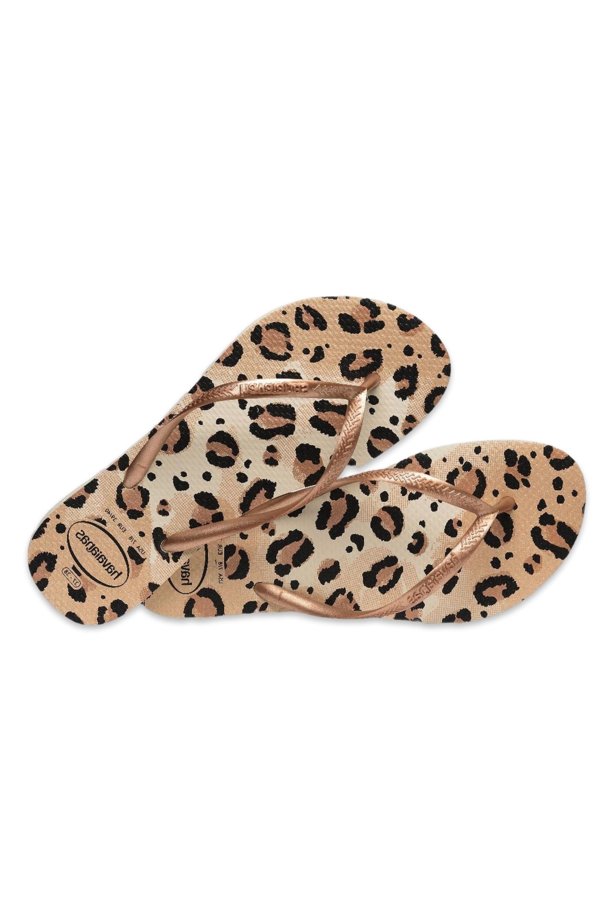 4103352 Slim Animals Parmak Arası Bej Kadın Terlik - Görsel 5