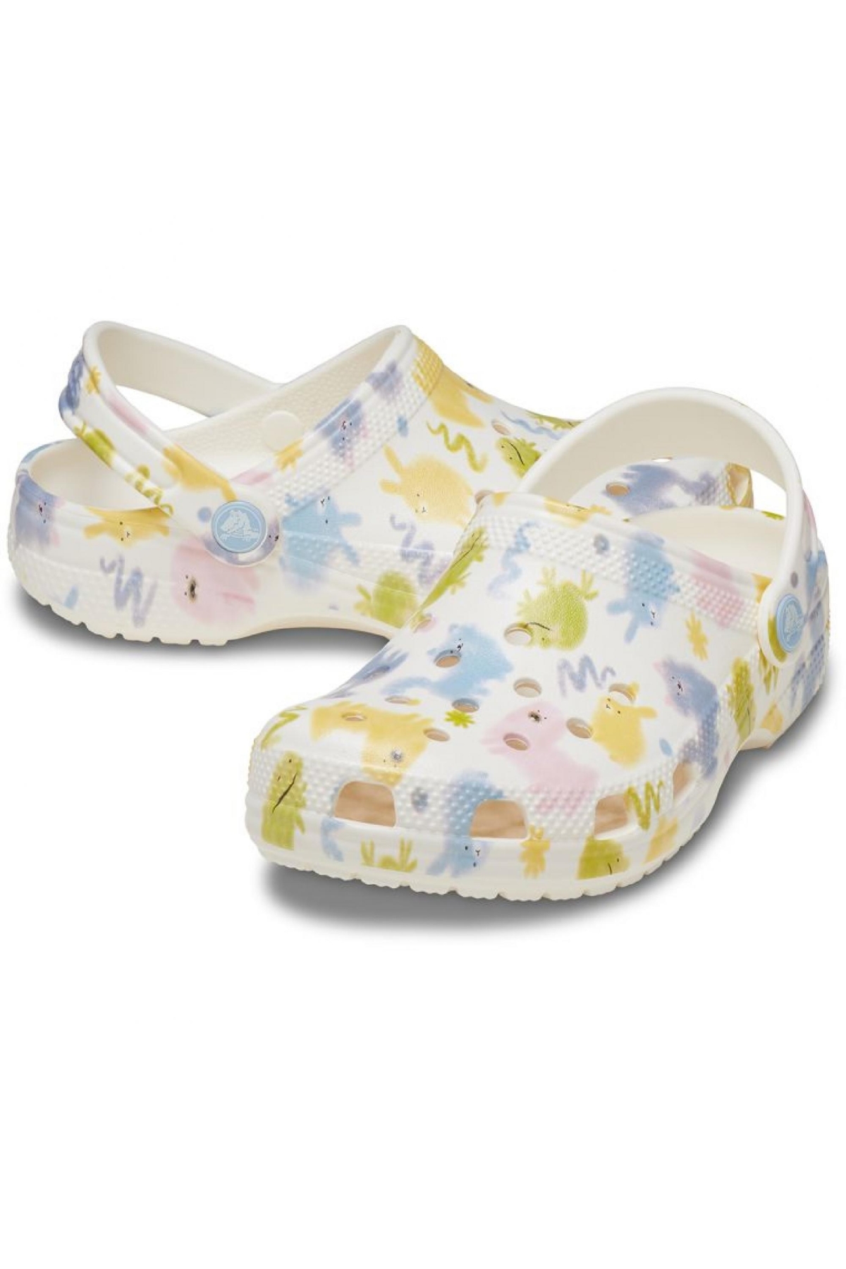 210995 Classic Pastel Pets Clog K Beyaz Çocuk Terlik - Görsel 5