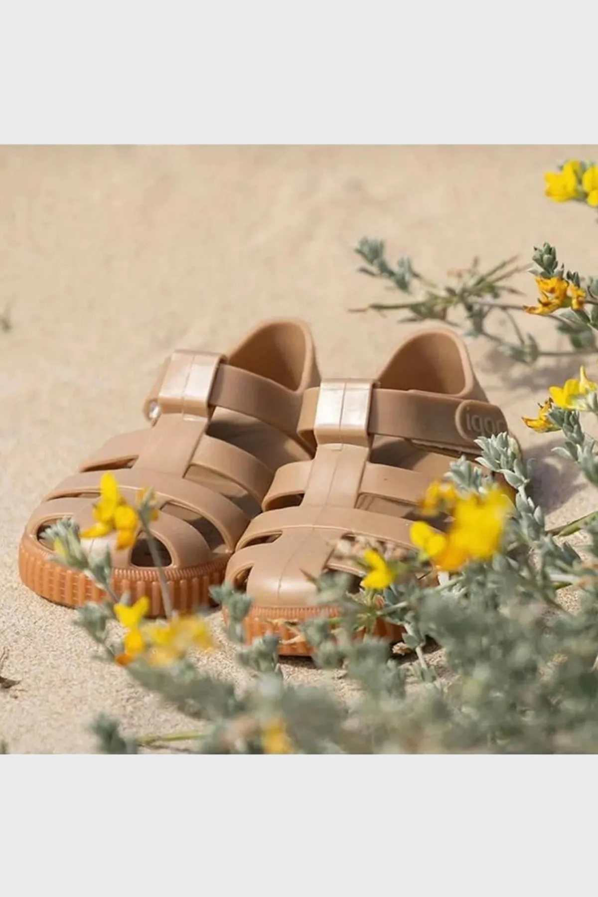 Unisex Çocuk Sandalet S10291 KAHVE - Görsel 4