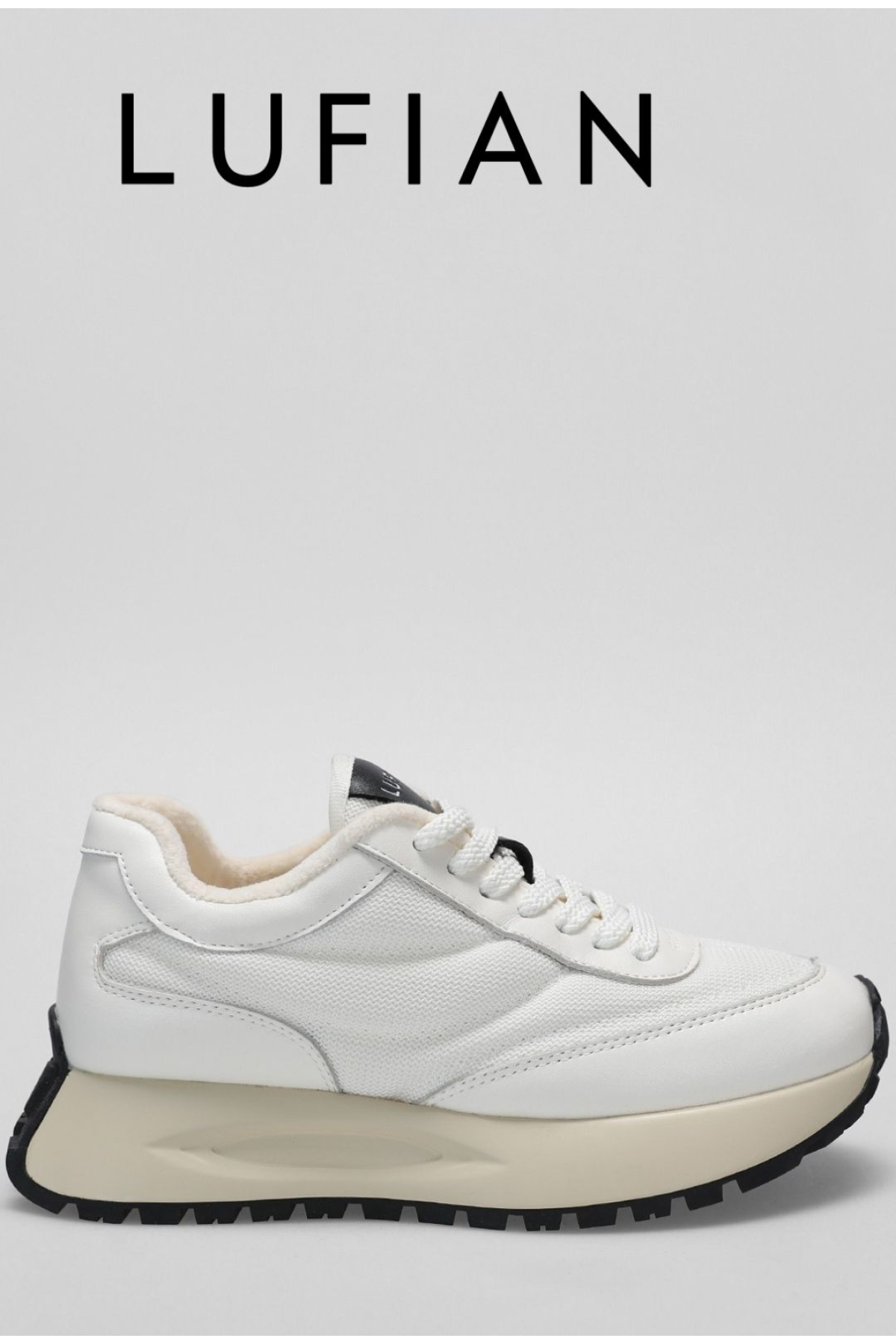 122230016 Sia Sneaker Unisex Deri Spor Ayakkabı - Görsel 4