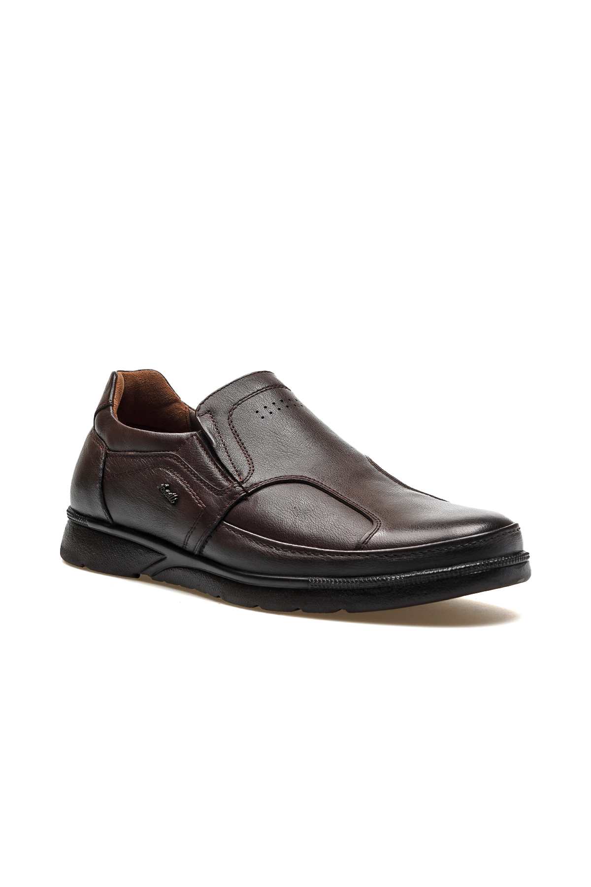 Hoka-h Erkek Hakiki Deri Kemik Çıkıntısı Ortopedik Ayakkabı 25y 32606 M Kahve - Görsel 5