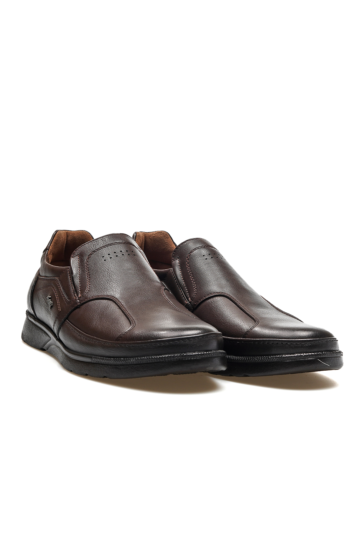 Hoka-h Erkek Hakiki Deri Kemik Çıkıntısı Ortopedik Ayakkabı 25y 32606 M Kahve - Görsel 6