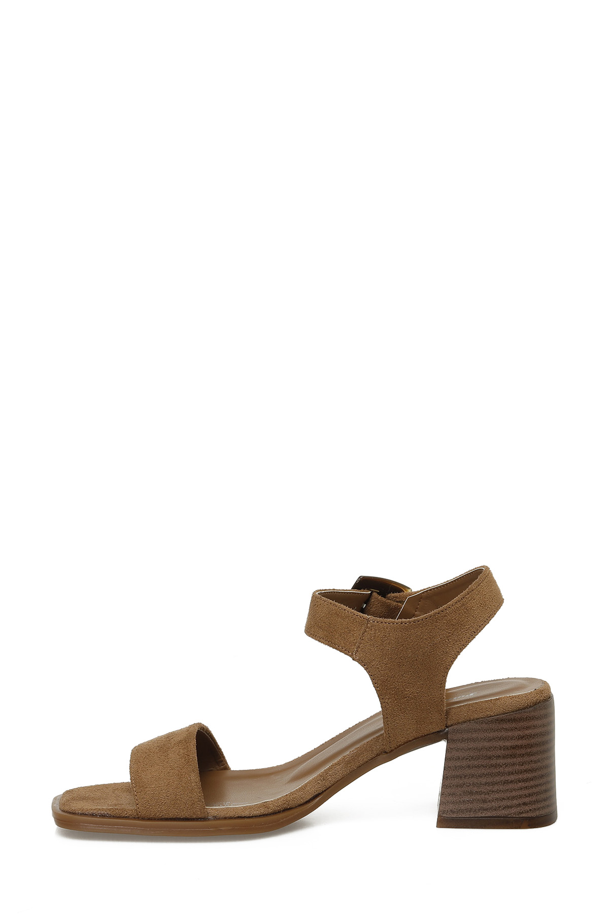 Polaris 325085S.Z 5FX Taba Kadın Topuklu Sandalet - Görsel 4