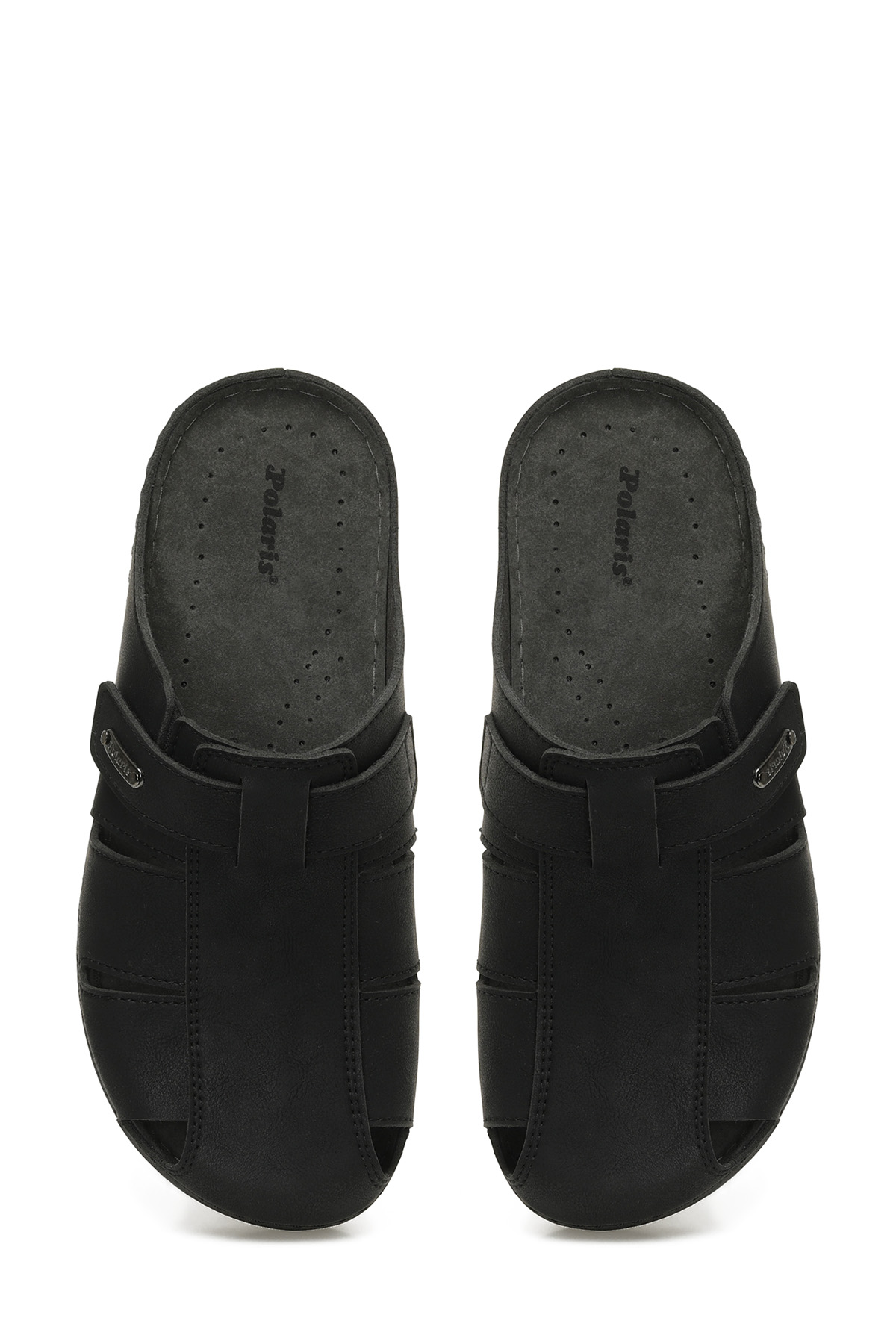 Polaris 610019.M5PR Siyah Erkek Önü Kapalı Ayakkabı - Görsel 6