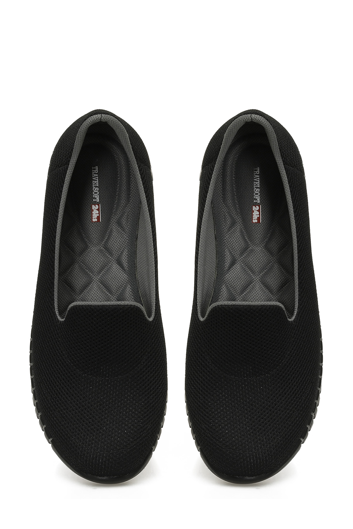 TRV1773.Z5PR Siyah Kadın Comfort Ayakkabı - Görsel 5