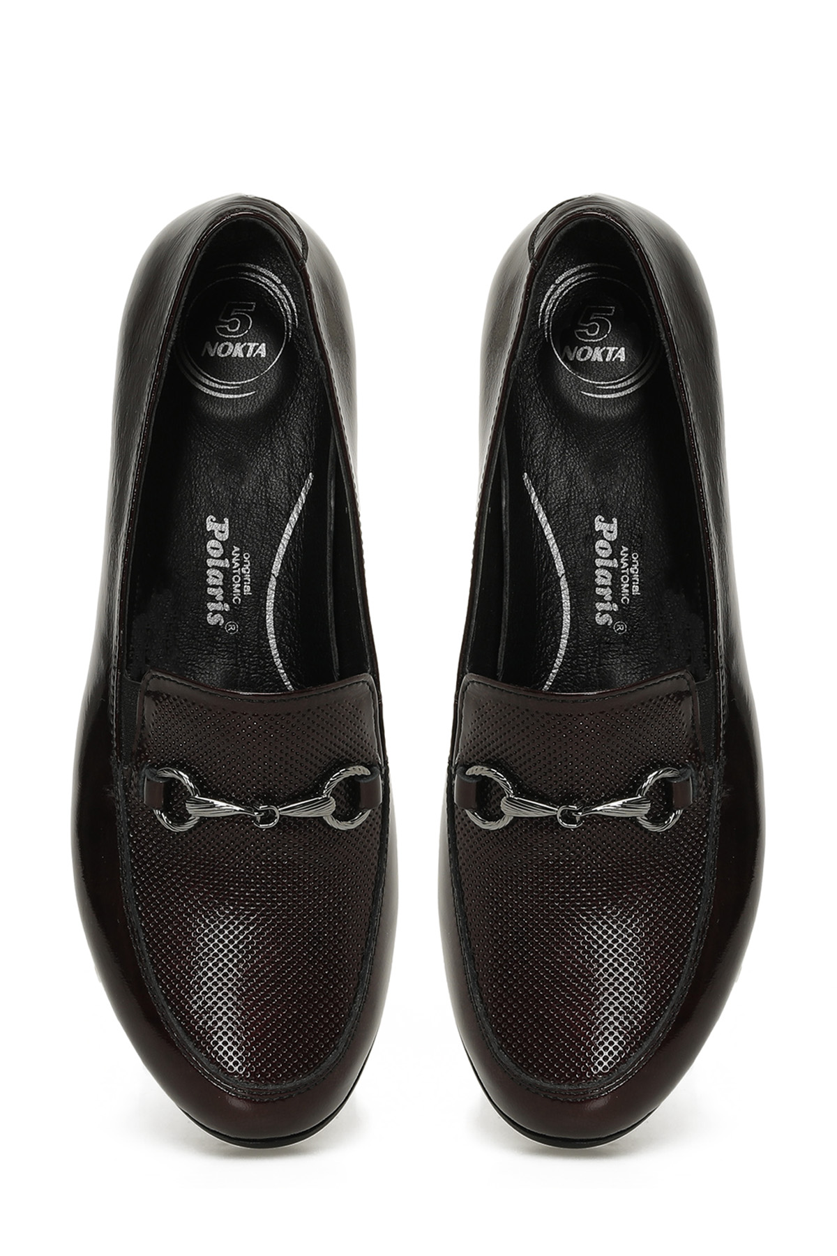 105620.RZ5PR Bordo Kadın Topuklu Ayakkabı - Görsel 5