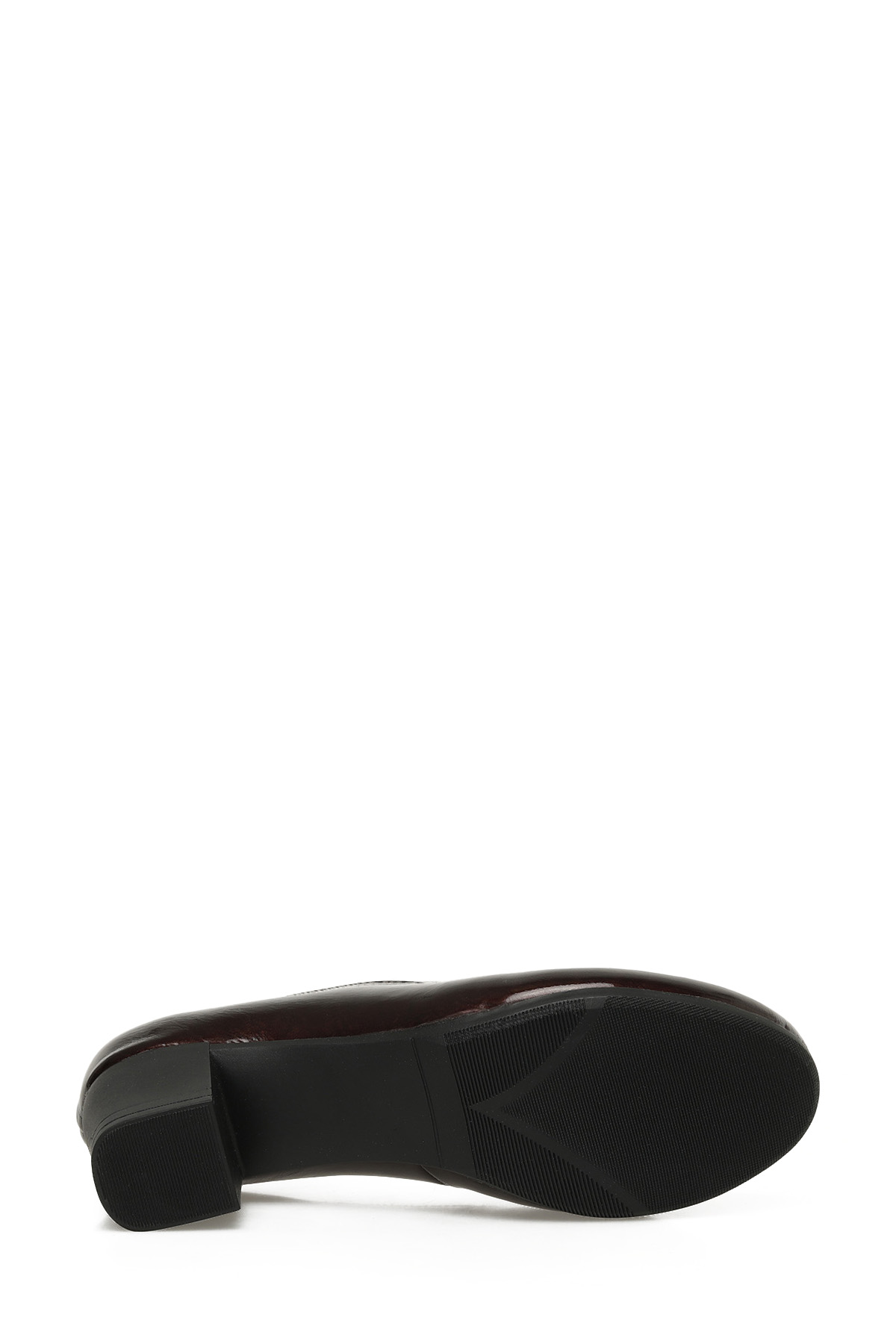 105620.RZ5PR Bordo Kadın Topuklu Ayakkabı - Görsel 7