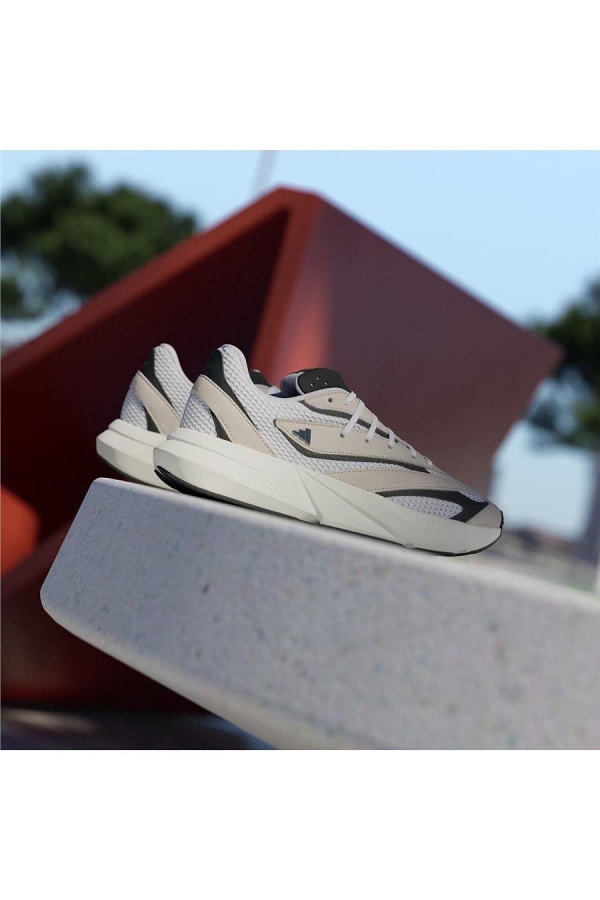 Kadın Bej Koşu Ayakkabısı LIGHTBLAZE JH6962 - Görsel 7