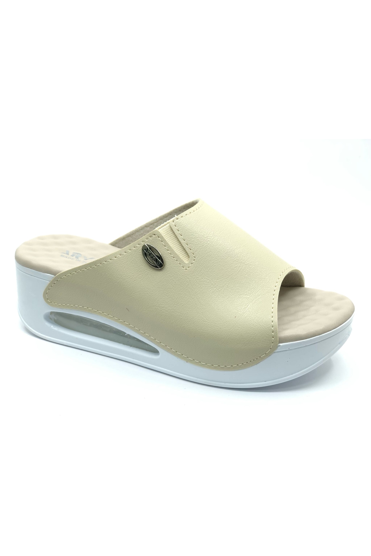 100-962 D.r Tavsiyeli Havalı Taban Ortapedik Kadın Terlik - Görsel 2
