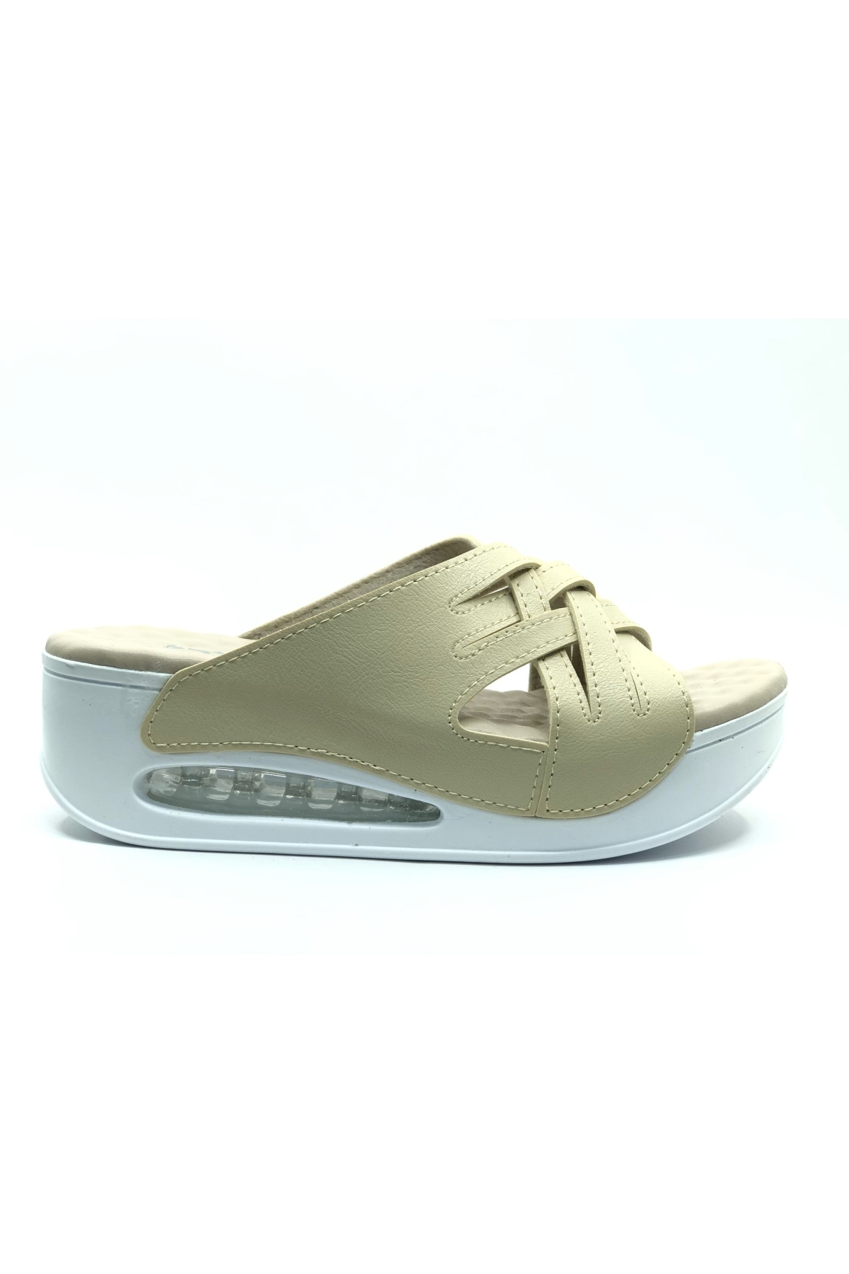 100-933 D.r Tavsiyeli Havalı Taban Ortapedik Kadın Terlik - Görsel 4
