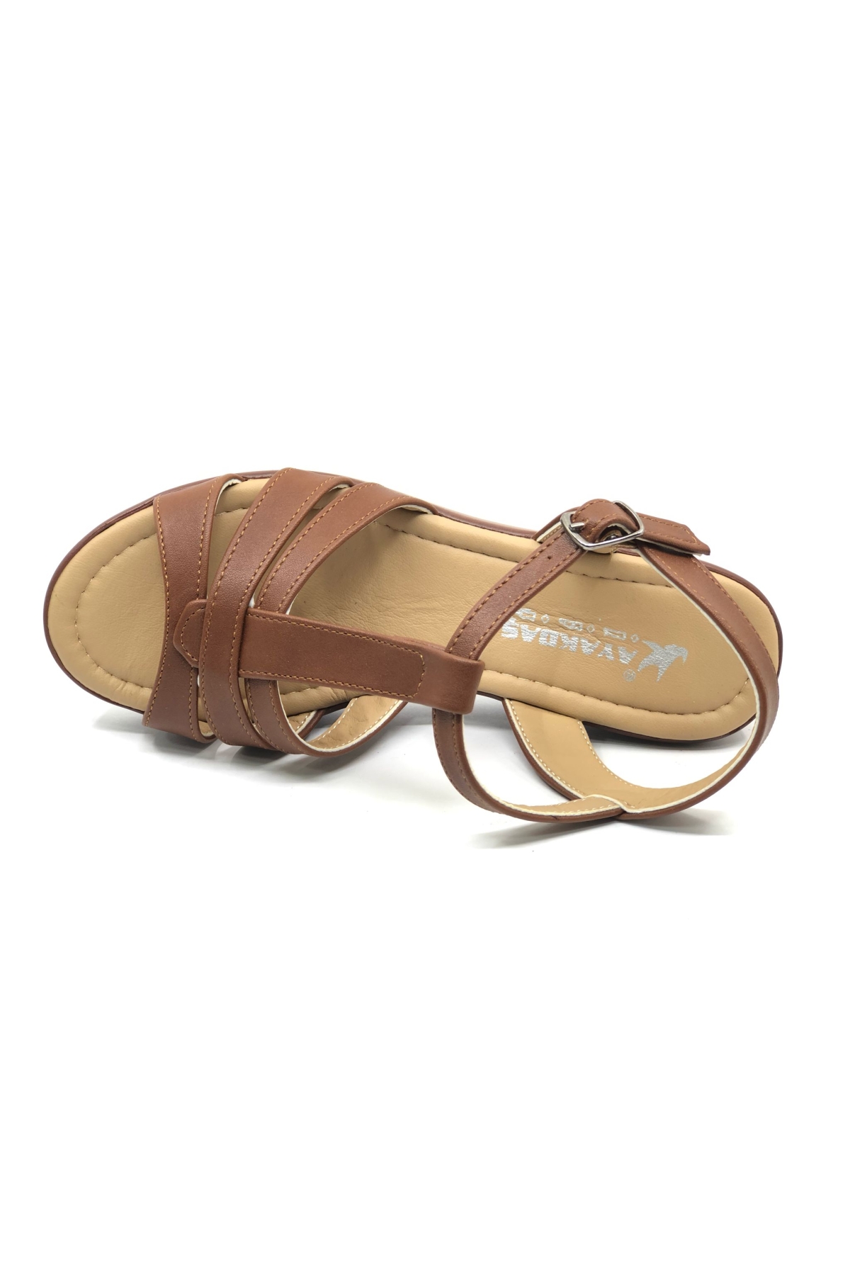 1040 Kadın Düz Taban Sandalet - Görsel 8