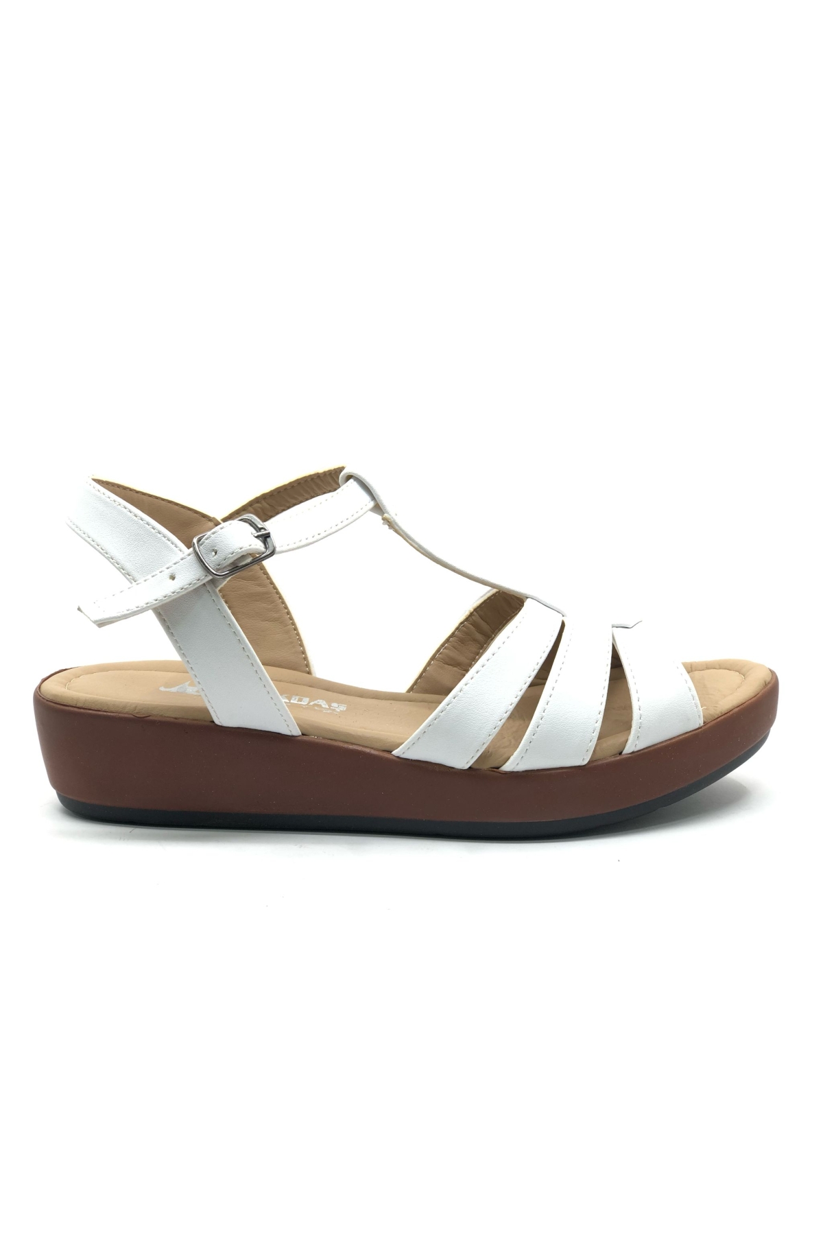 1040 Kadın Düz Taban Sandalet - Görsel 5