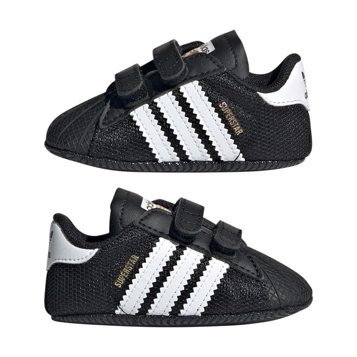 Bebek Siyah Sneaker SUPERSTAR CRIB JH9971 - Görsel 3