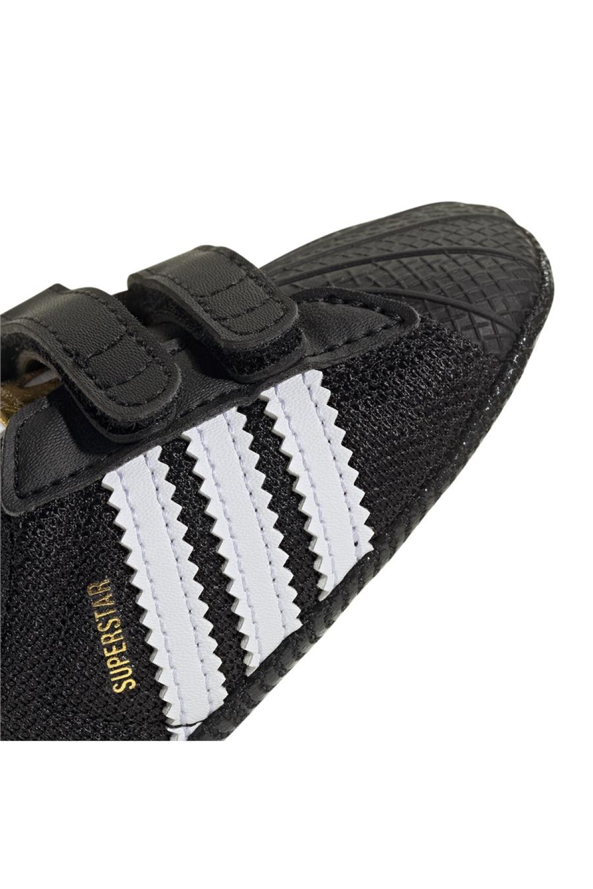 Bebek Siyah Sneaker SUPERSTAR CRIB JH9971 - Görsel 10