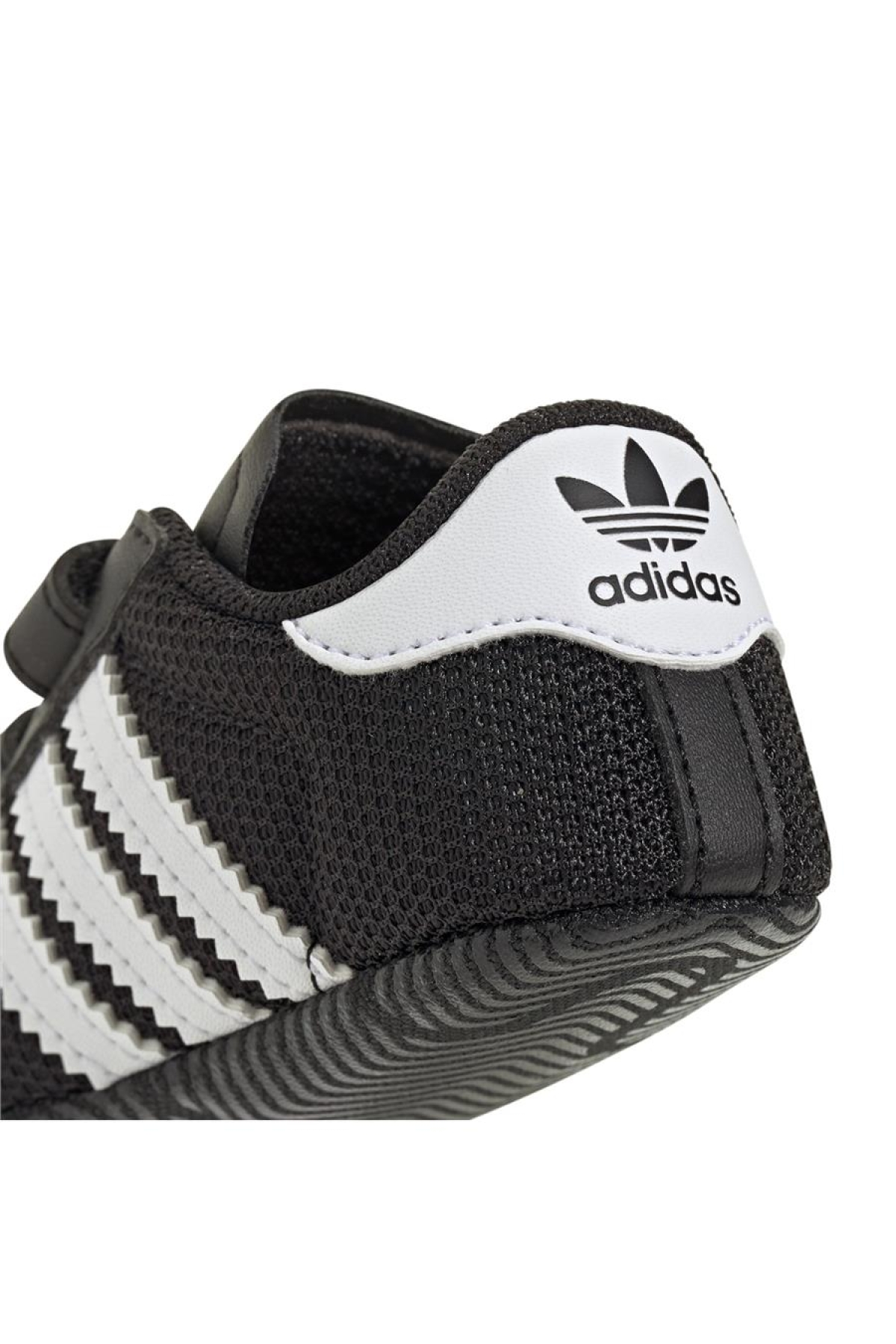Bebek Siyah Sneaker SUPERSTAR CRIB JH9971 - Görsel 11