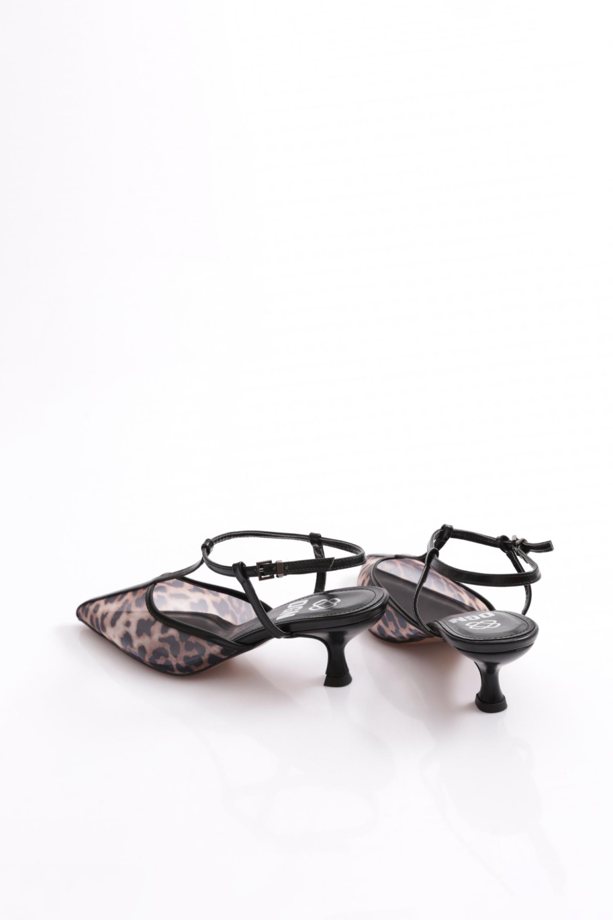 5855 Kadin Sivri Burun Topuklu Ayakkabi - Görsel 4