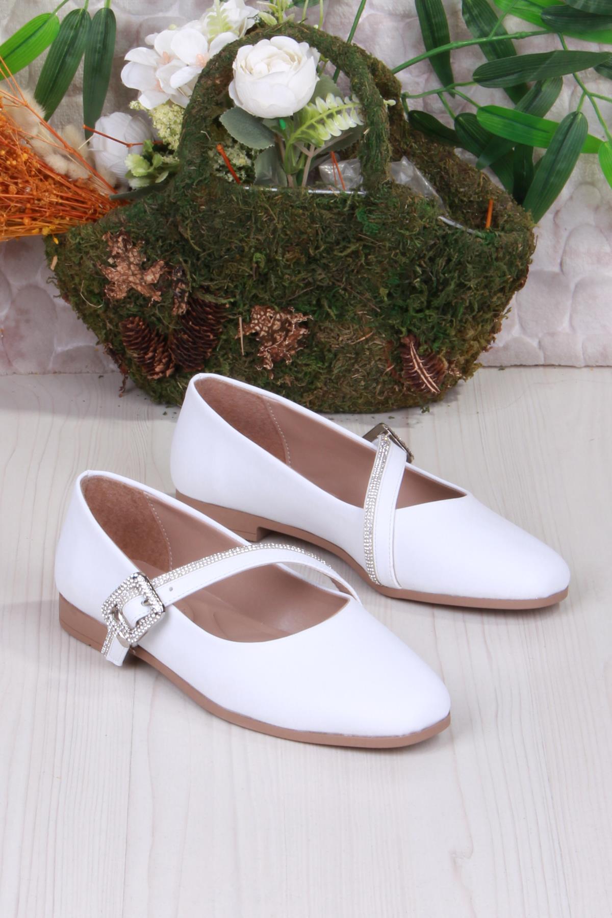 01-624 Soft Toka Detaylı Rahat Kadın Babet - Görsel 4