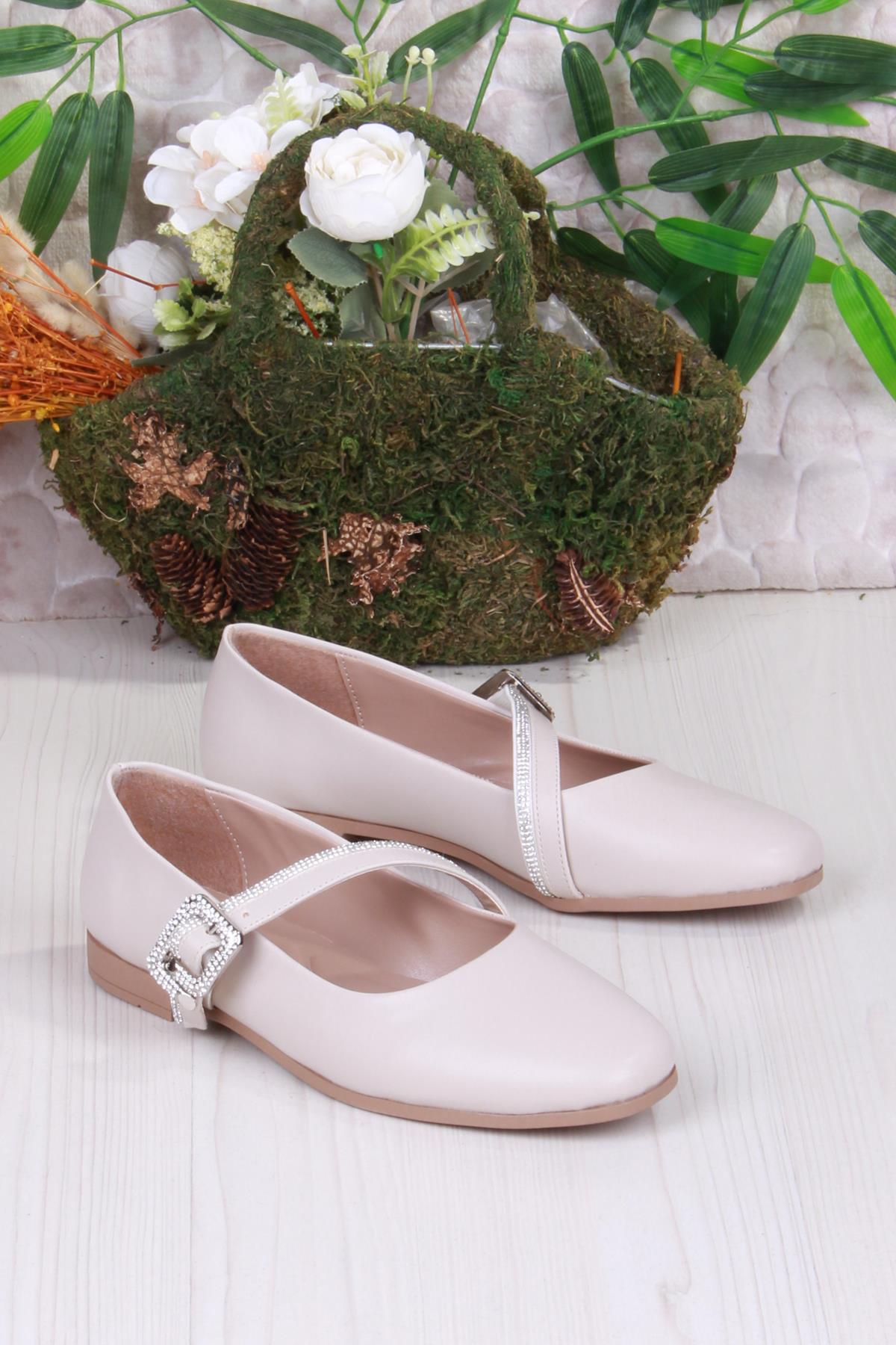 01-624 Soft Toka Detaylı Rahat Kadın Babet - Görsel 4