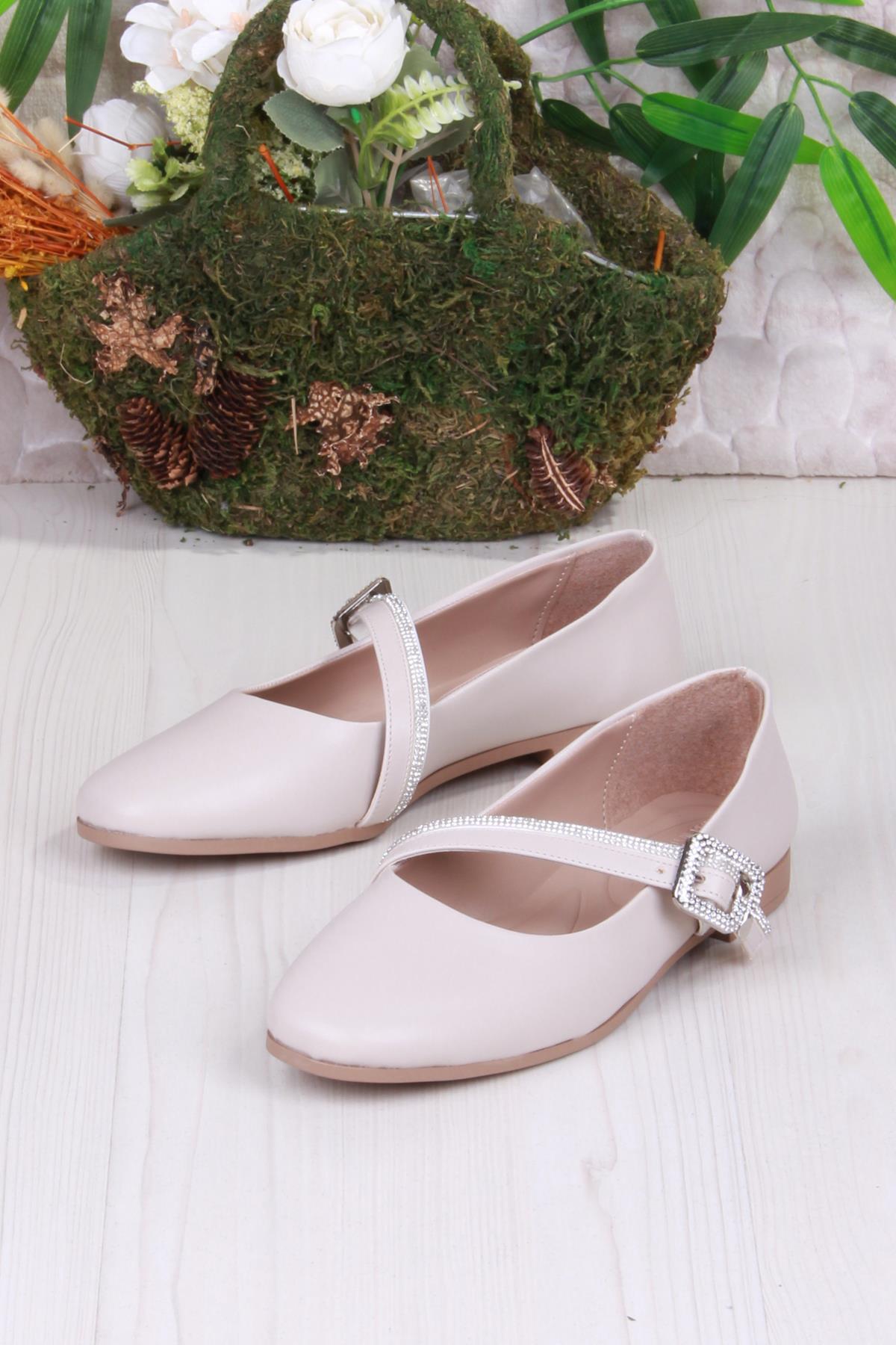 01-624 Soft Toka Detaylı Rahat Kadın Babet - Görsel 5