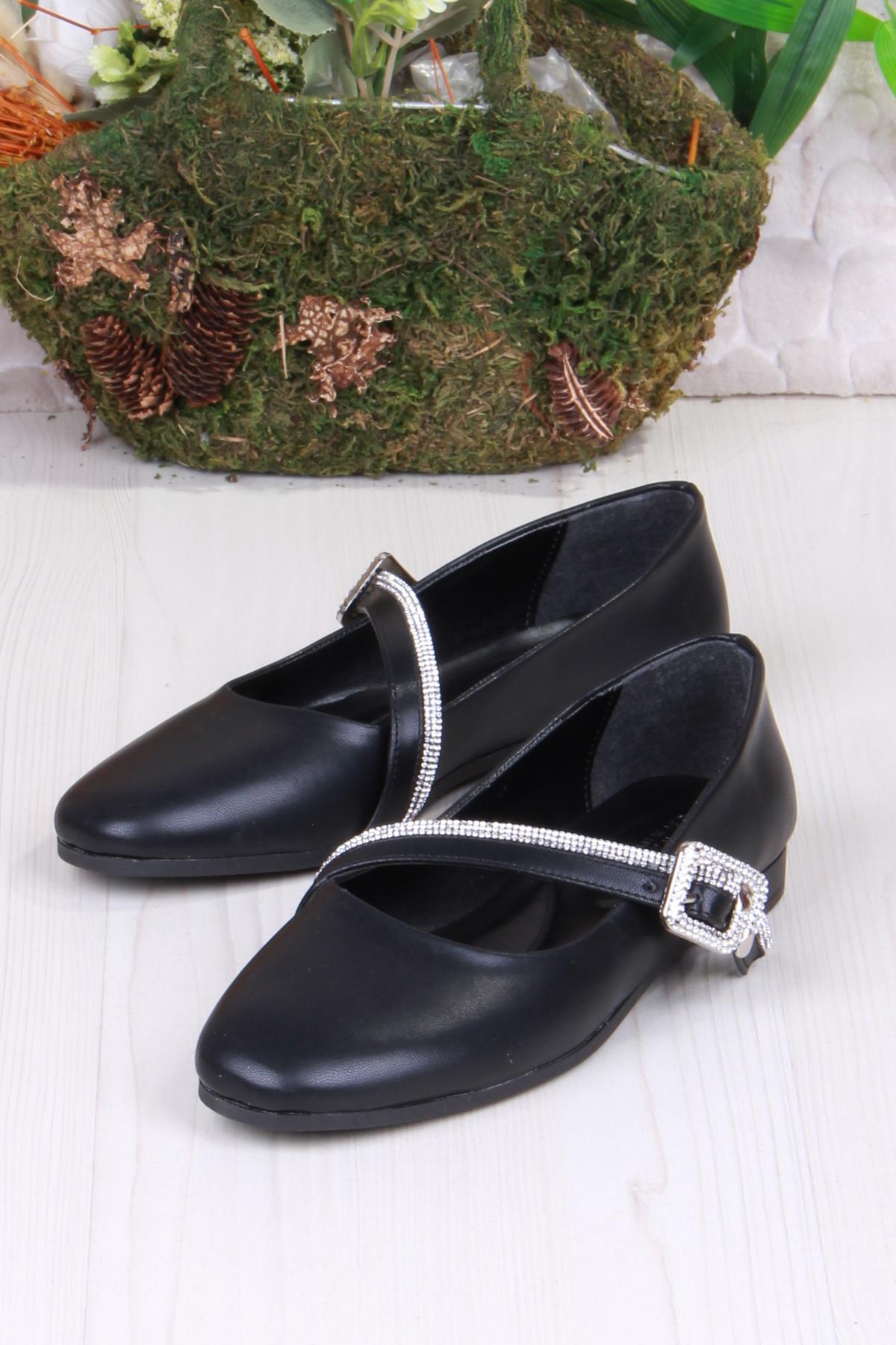 01-624 Soft Toka Detaylı Rahat Kadın Babet - Görsel 5