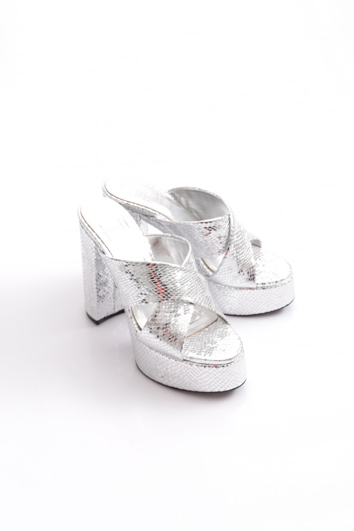 26 Kadin Kalin Taban Çapraz Şerit Terlik - Görsel 3