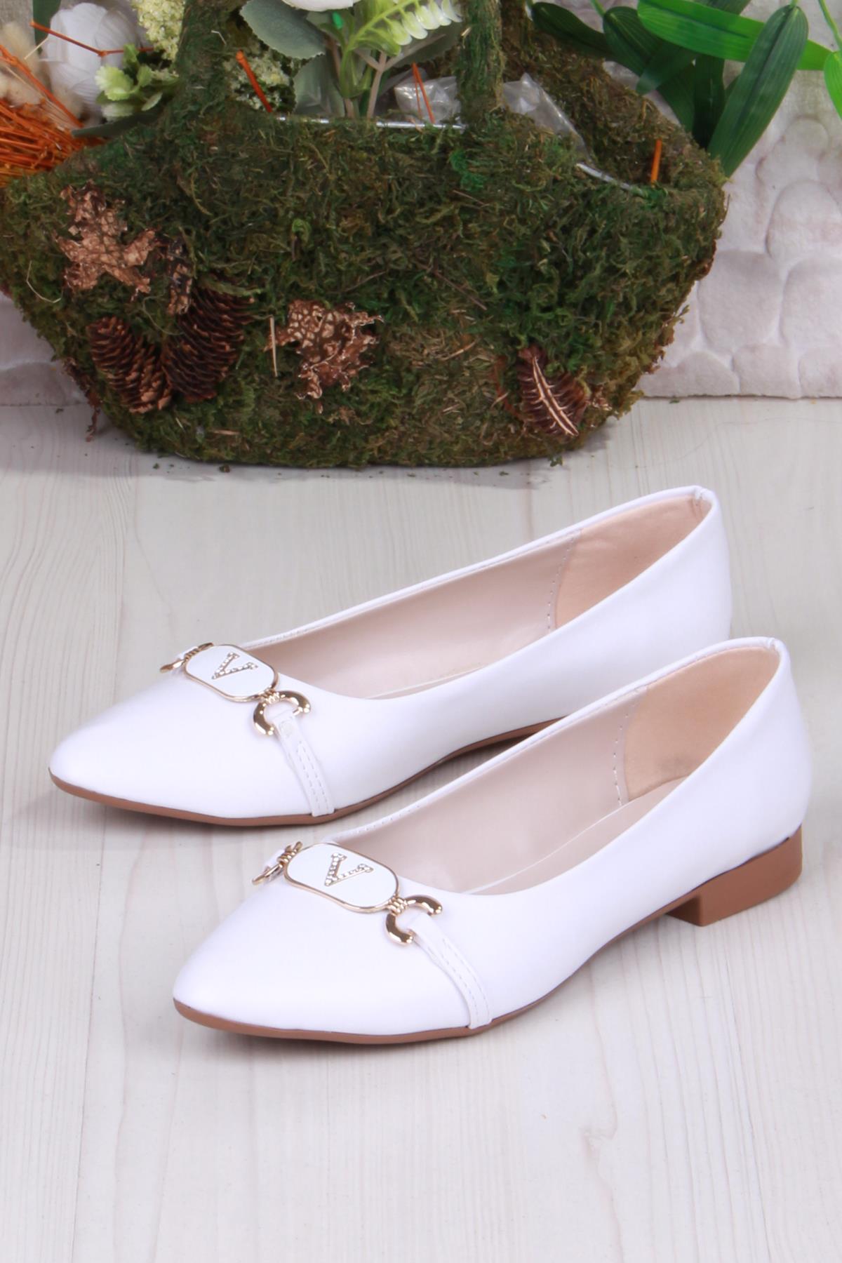 01-627 Soft Toka Detaylı Rahat Kadın Babet - Görsel 5